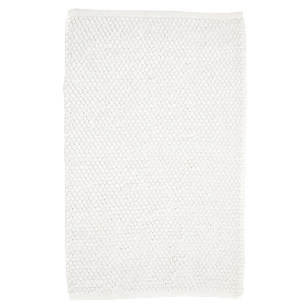 Olivia bathroom rug - white
