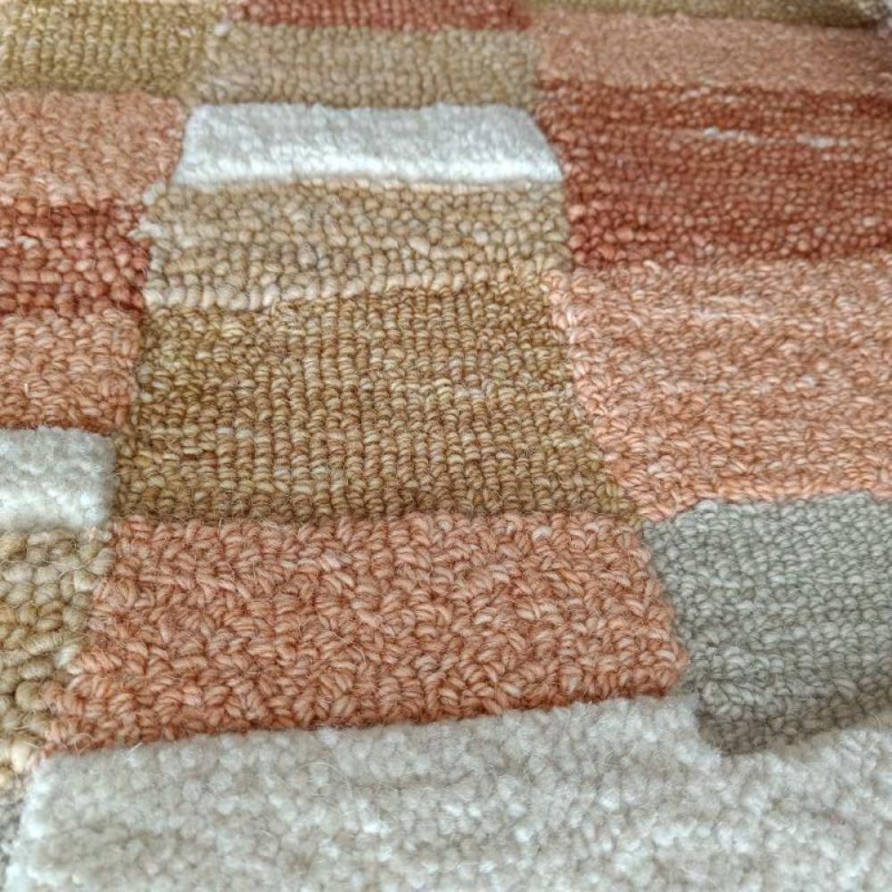 Oodi villamatto - värikäs