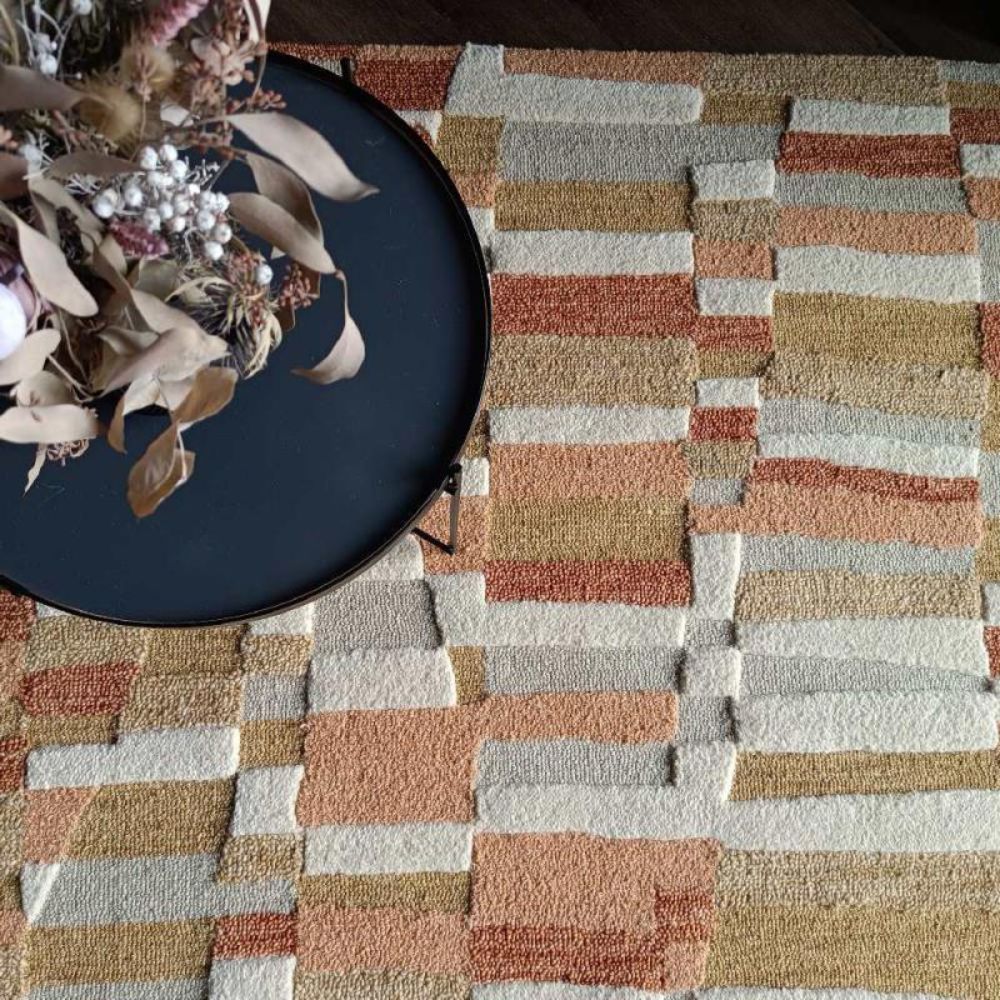 Oodi villamatto - värikäs