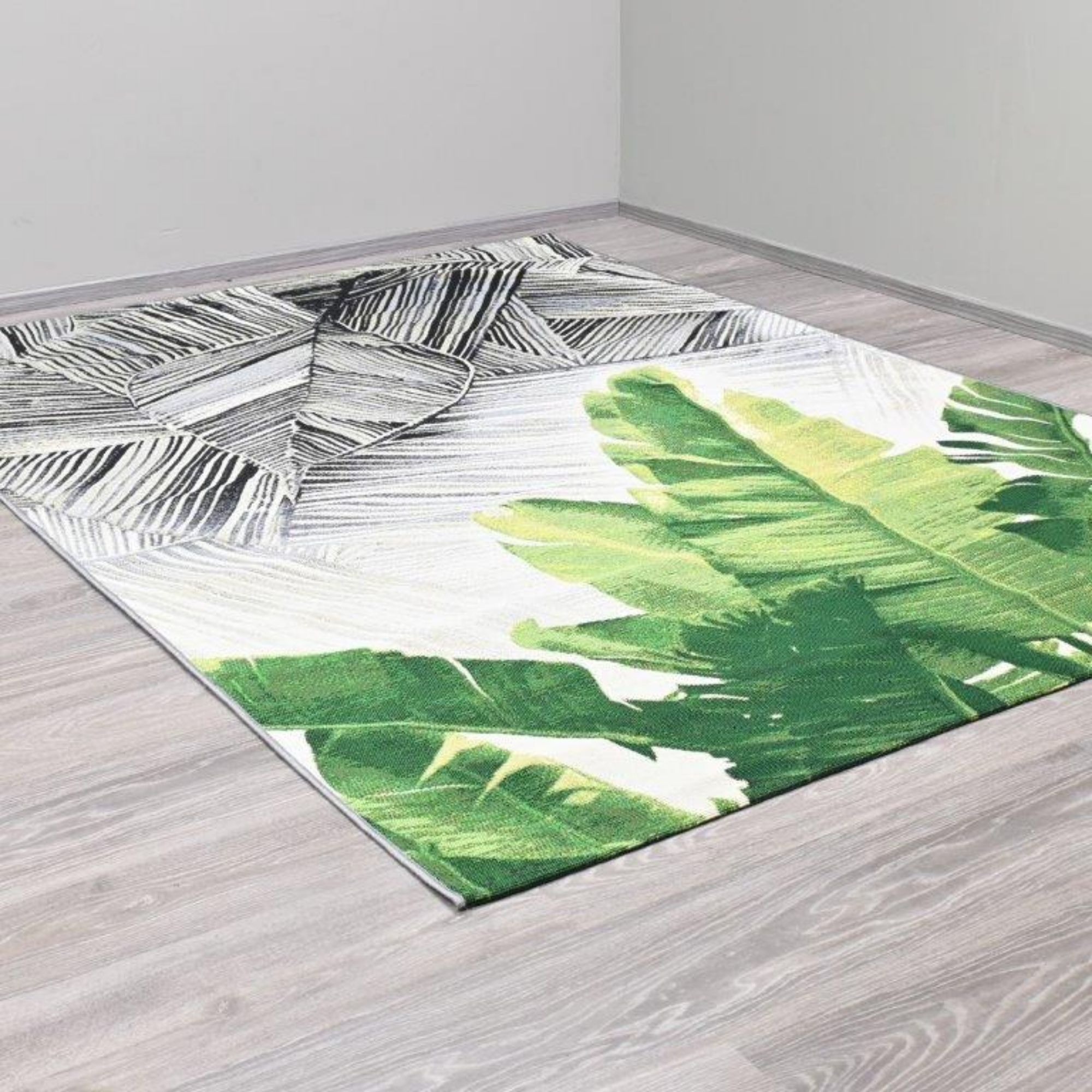 Palmu polypropeeni matto - vihreä