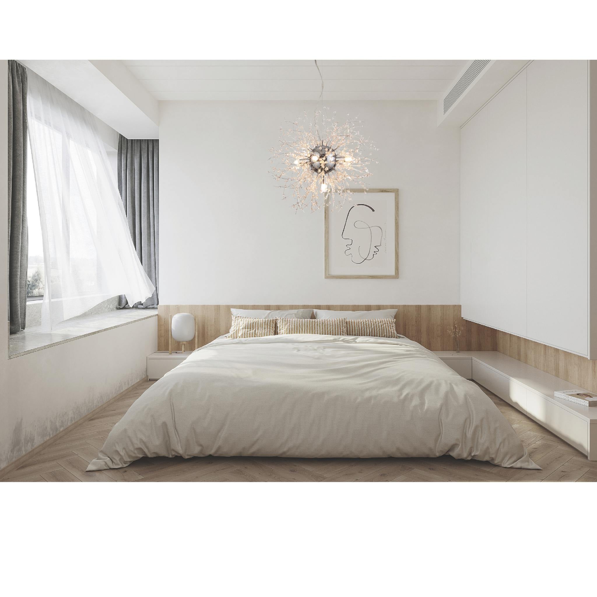 Pearls 325305-06 - Pendant lamp - Chrome