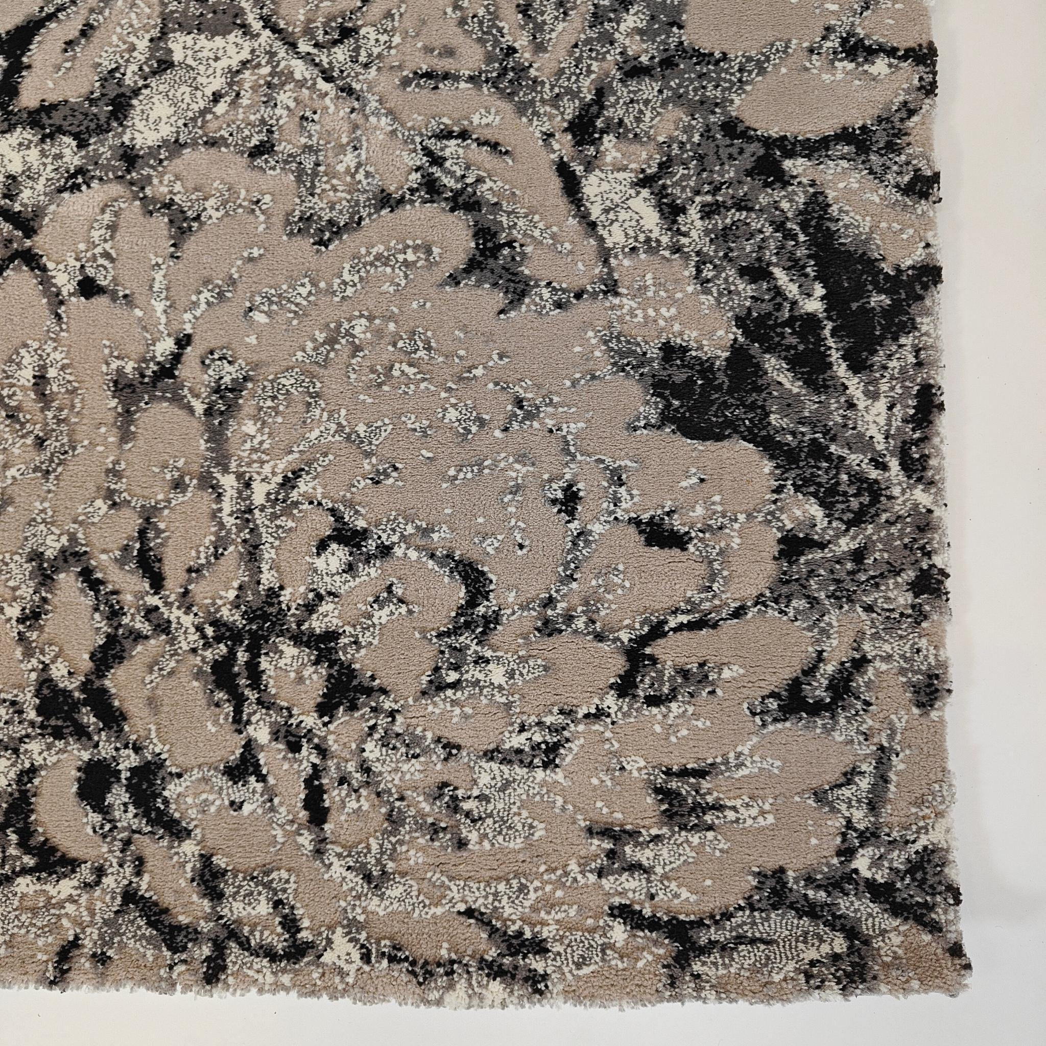 Peoni lyhytnukkainen matto - beige/harmaa