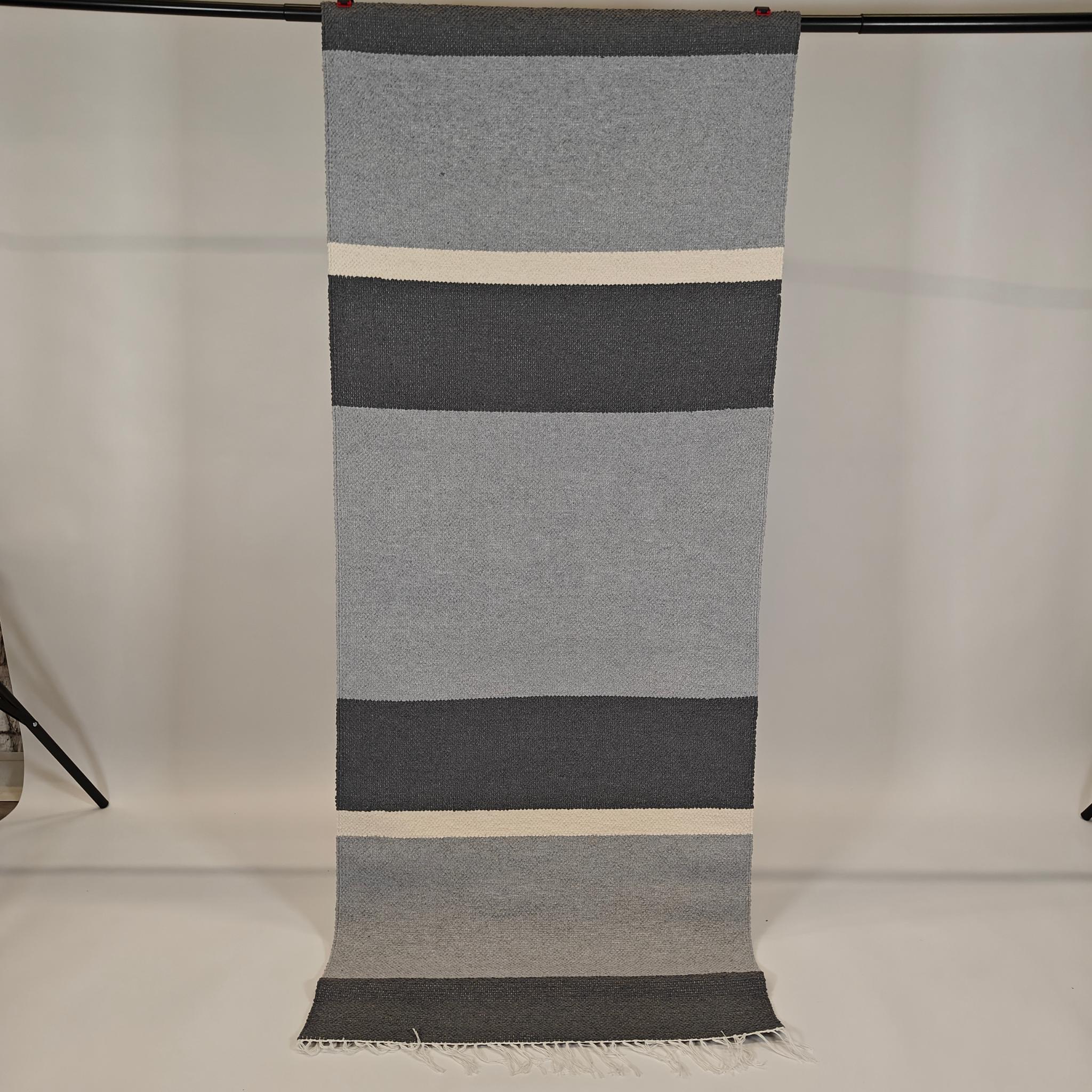 Pihatie domestic Cotton rug - gray