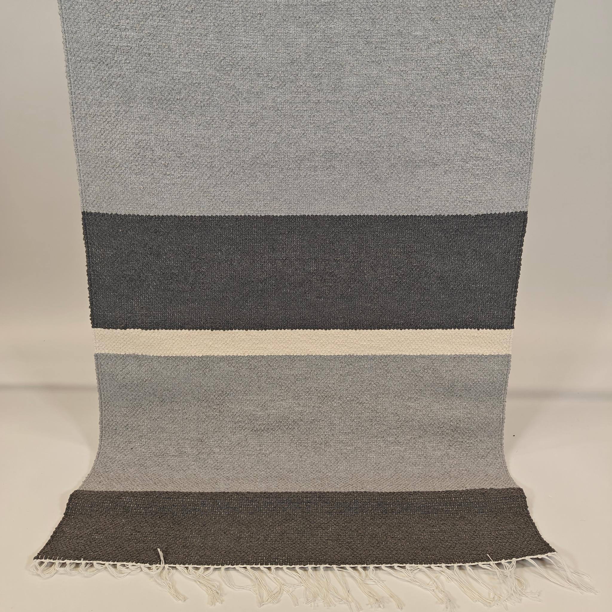 Pihatie domestic Cotton rug - gray