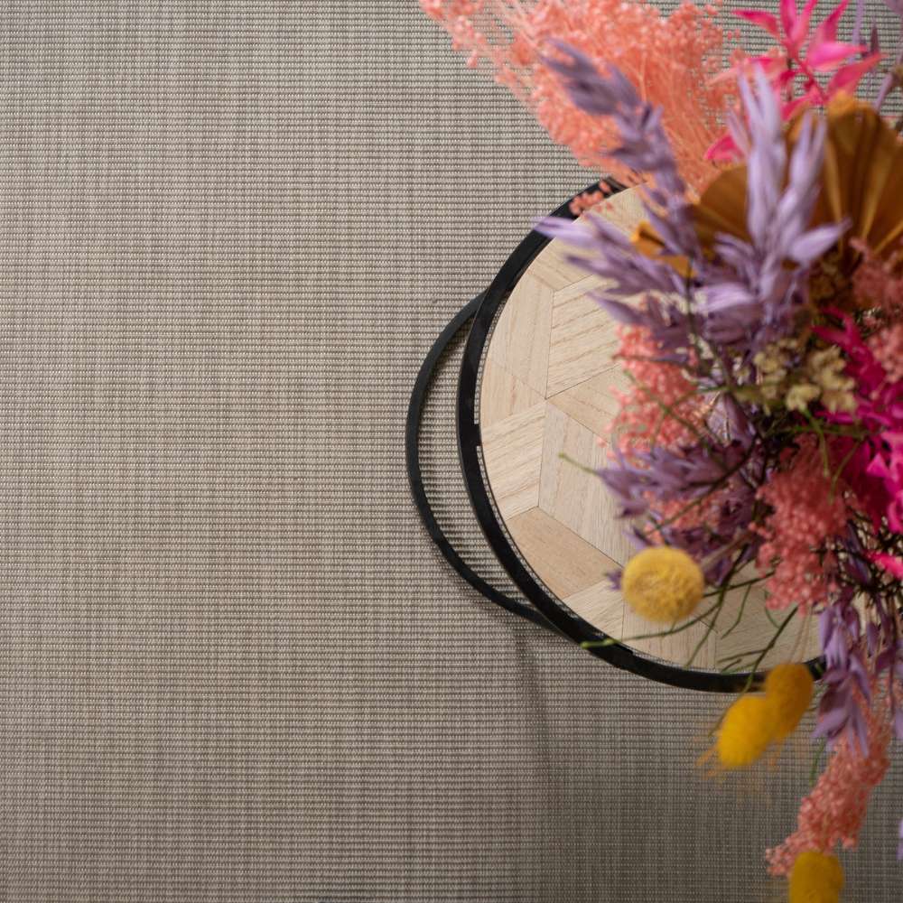 Pilke sileäksi kudottu matto - pellava