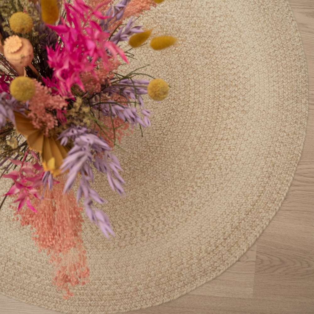 Pyörre Flatweave rug - beige