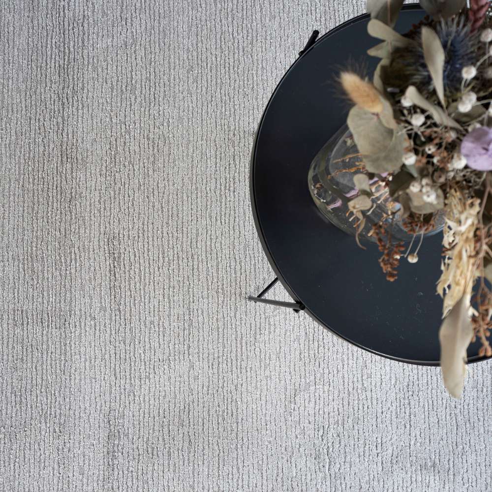 Riva low pile Rug - light gray