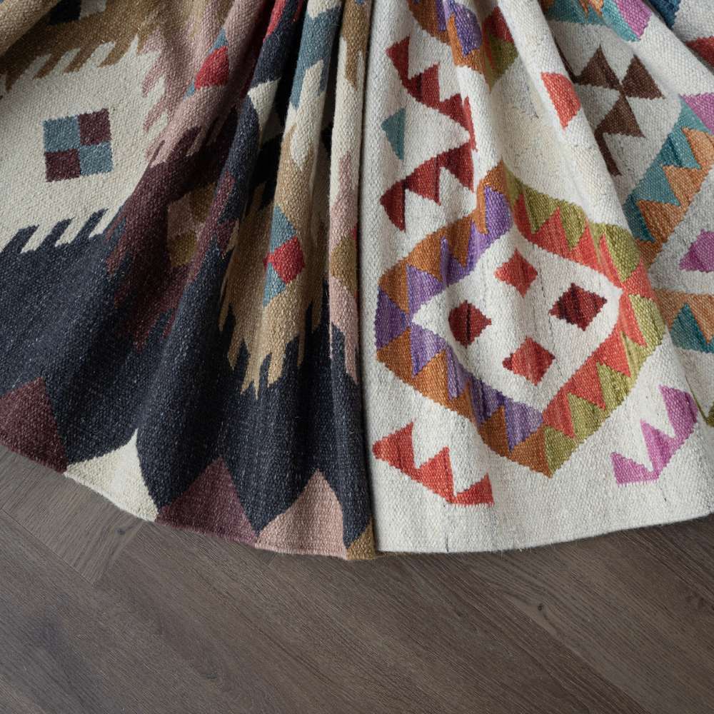Riitta Wool rug - colorful
