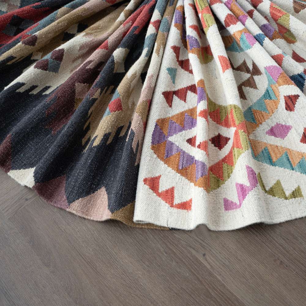 Riitta Wool rug - colorful