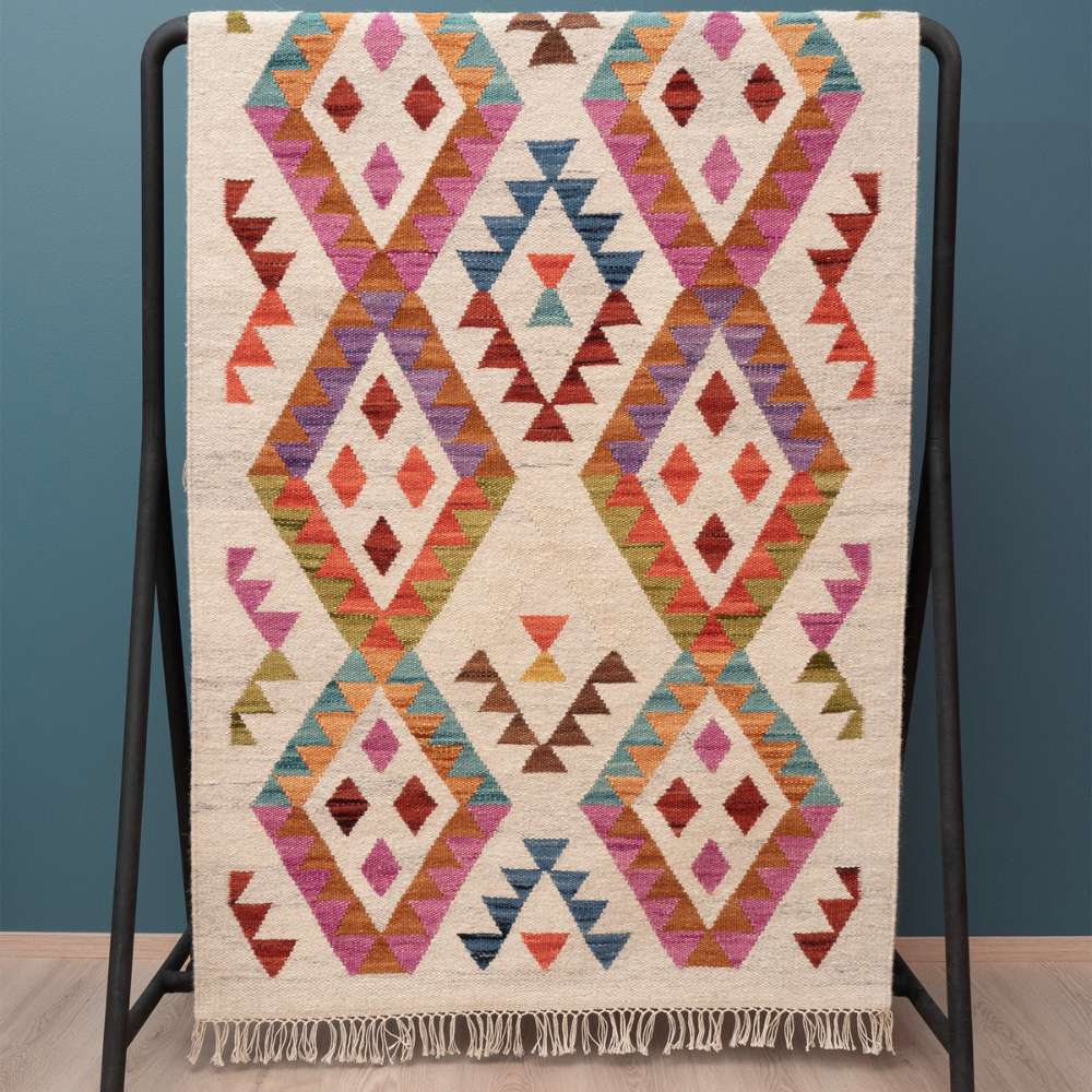 Riitta Wool rug - colorful
