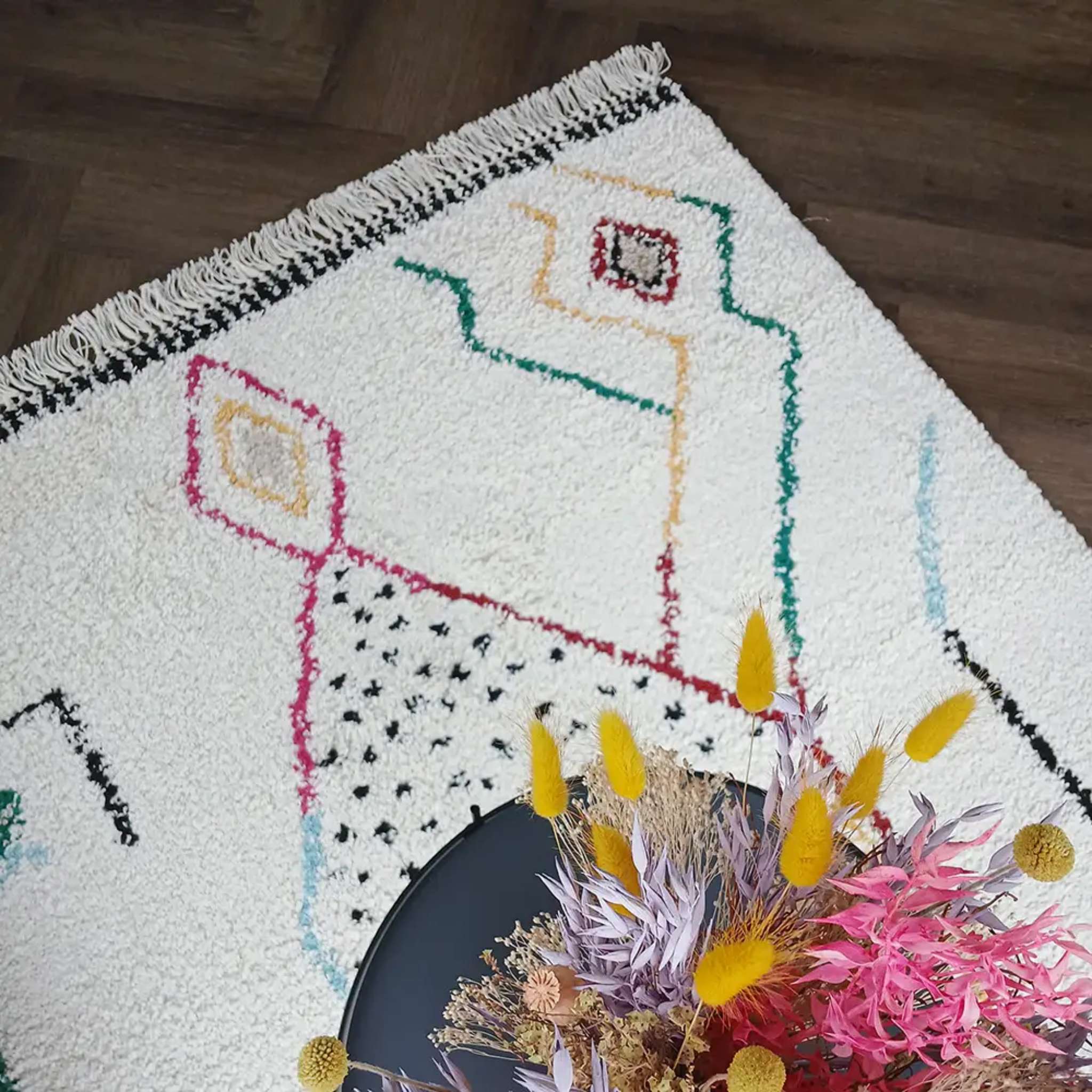 Ronda nukkamatto - värikäs