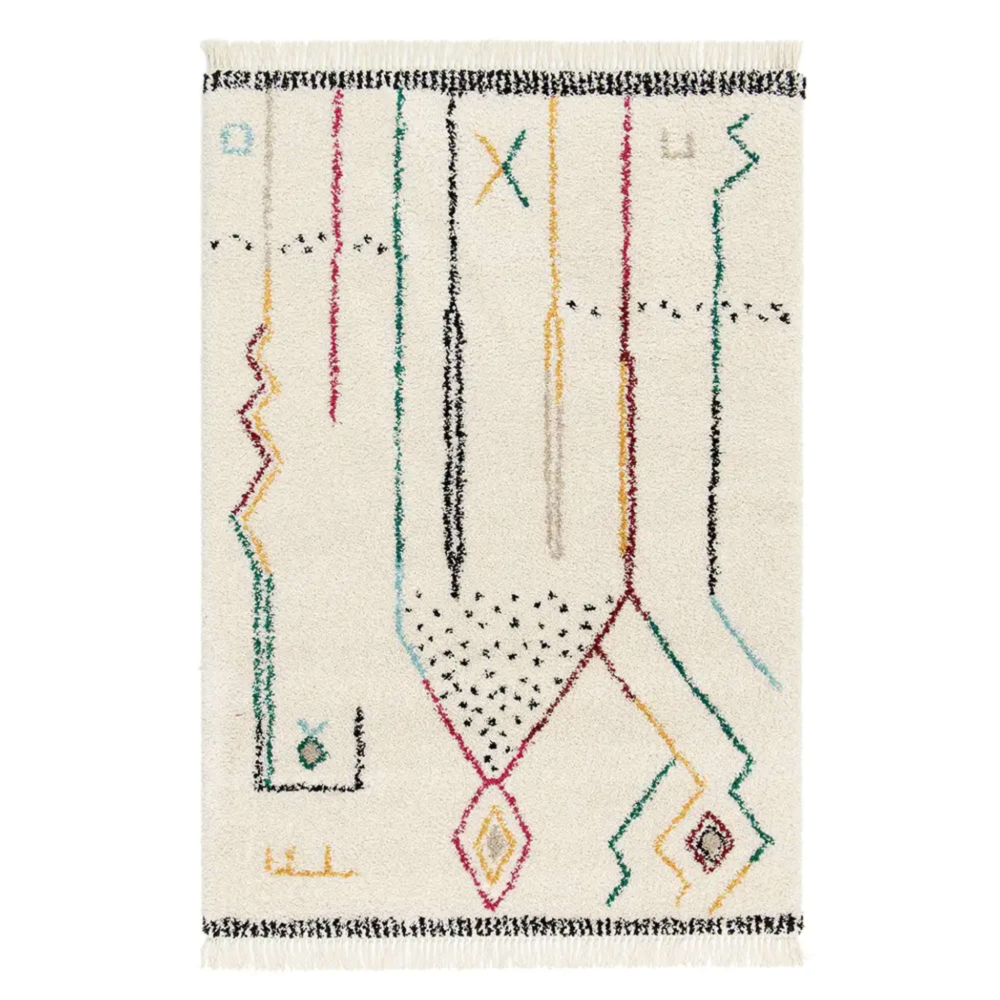 Ronda nukkamatto - värikäs