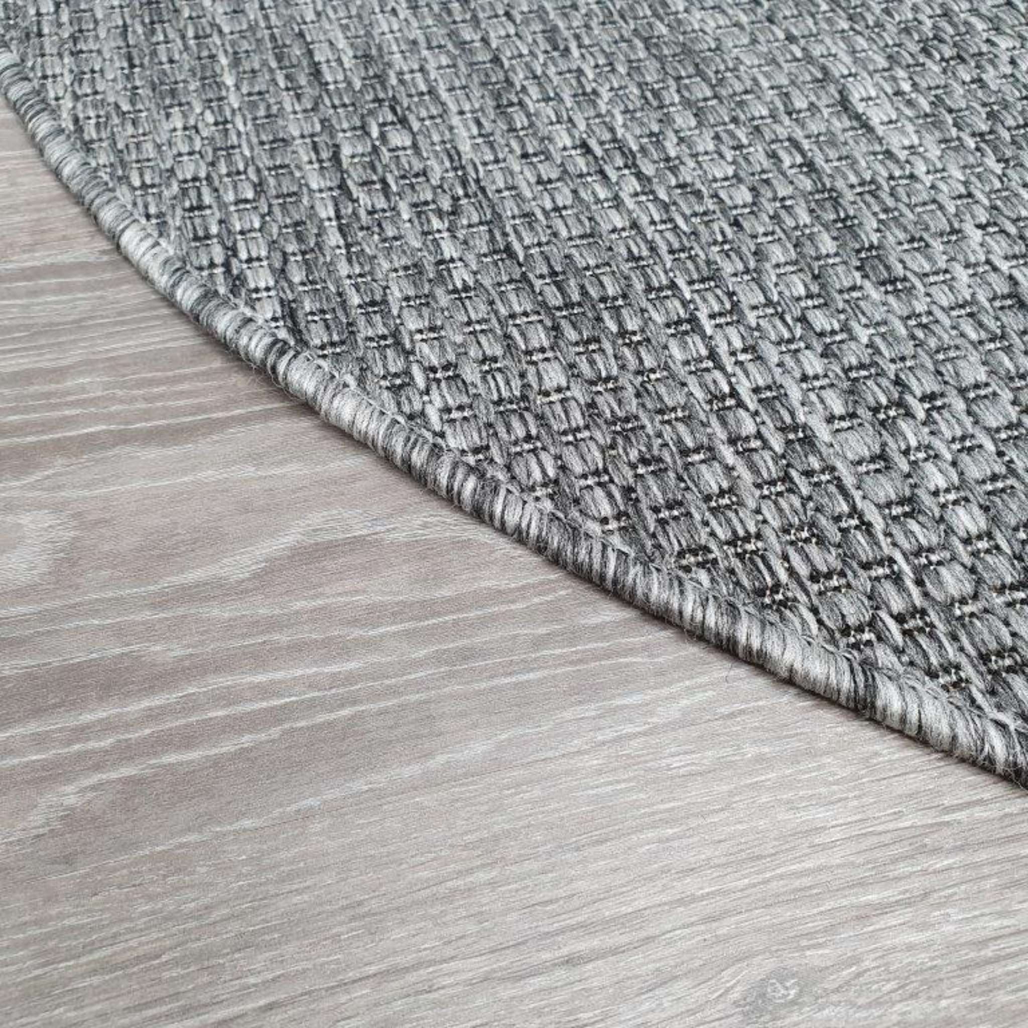 Saila Flatweave rug - Silver