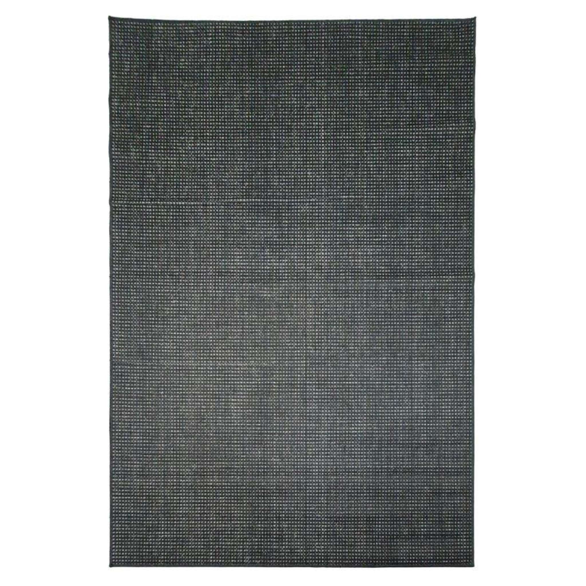 Saila sileäksi kudottu matto - Musta