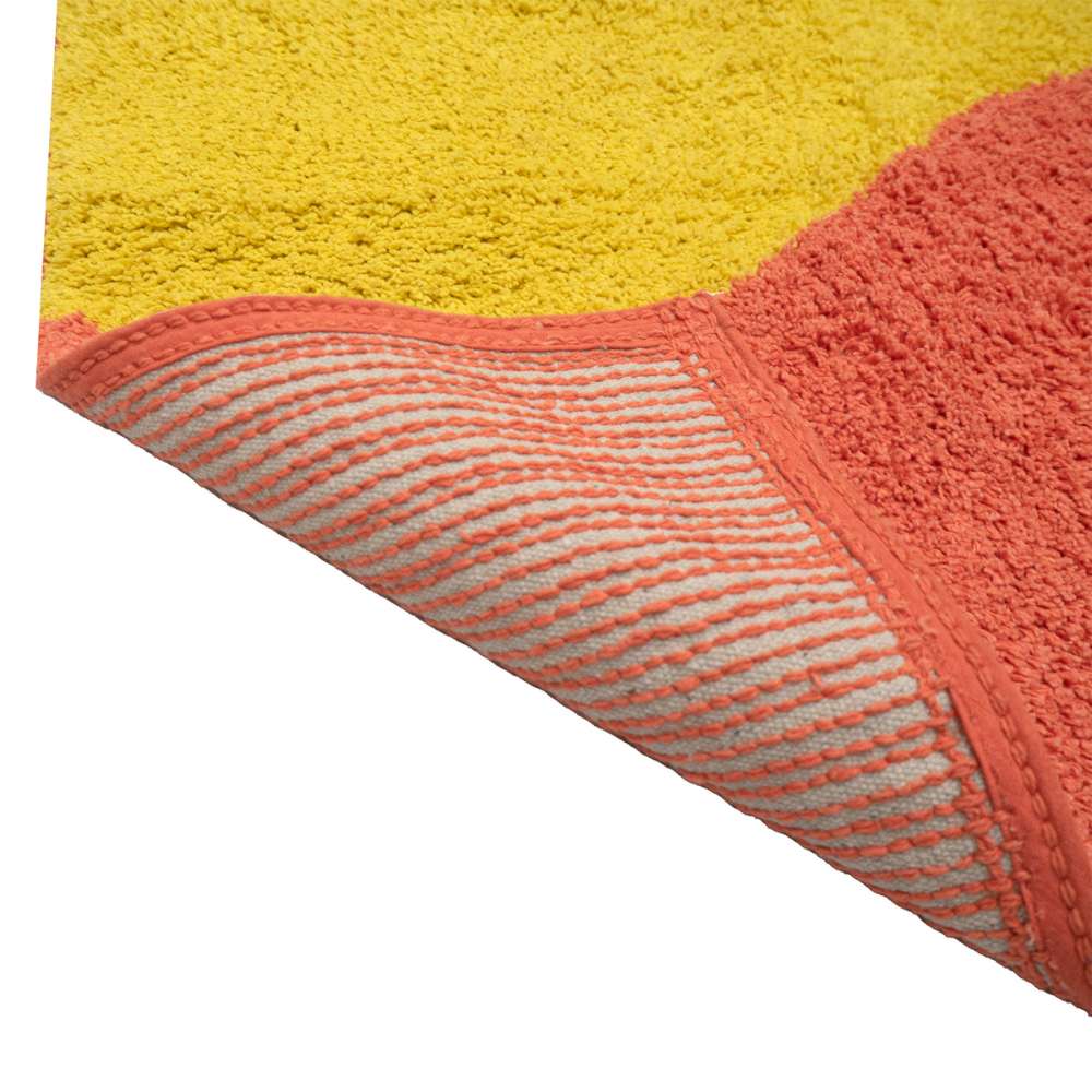 Santorini bathroom rug - colorful