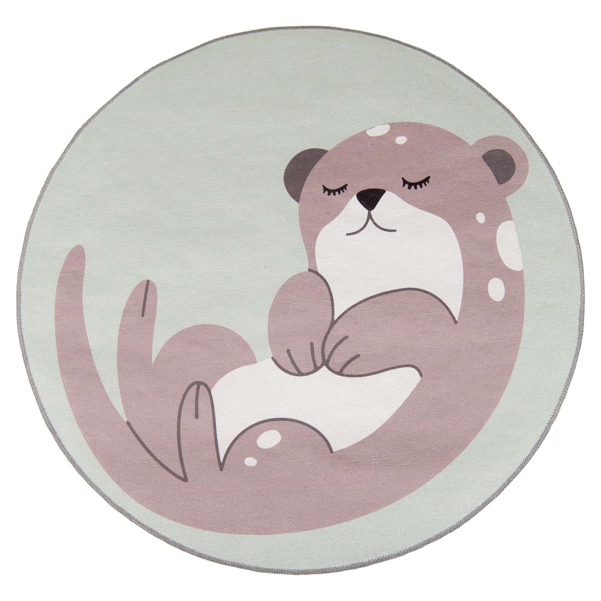 Saukkonen children's rug - light green