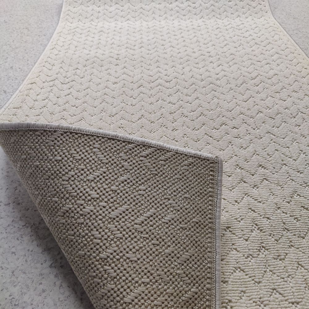 Valencia matto - luonnonvalkoinen/harmaa