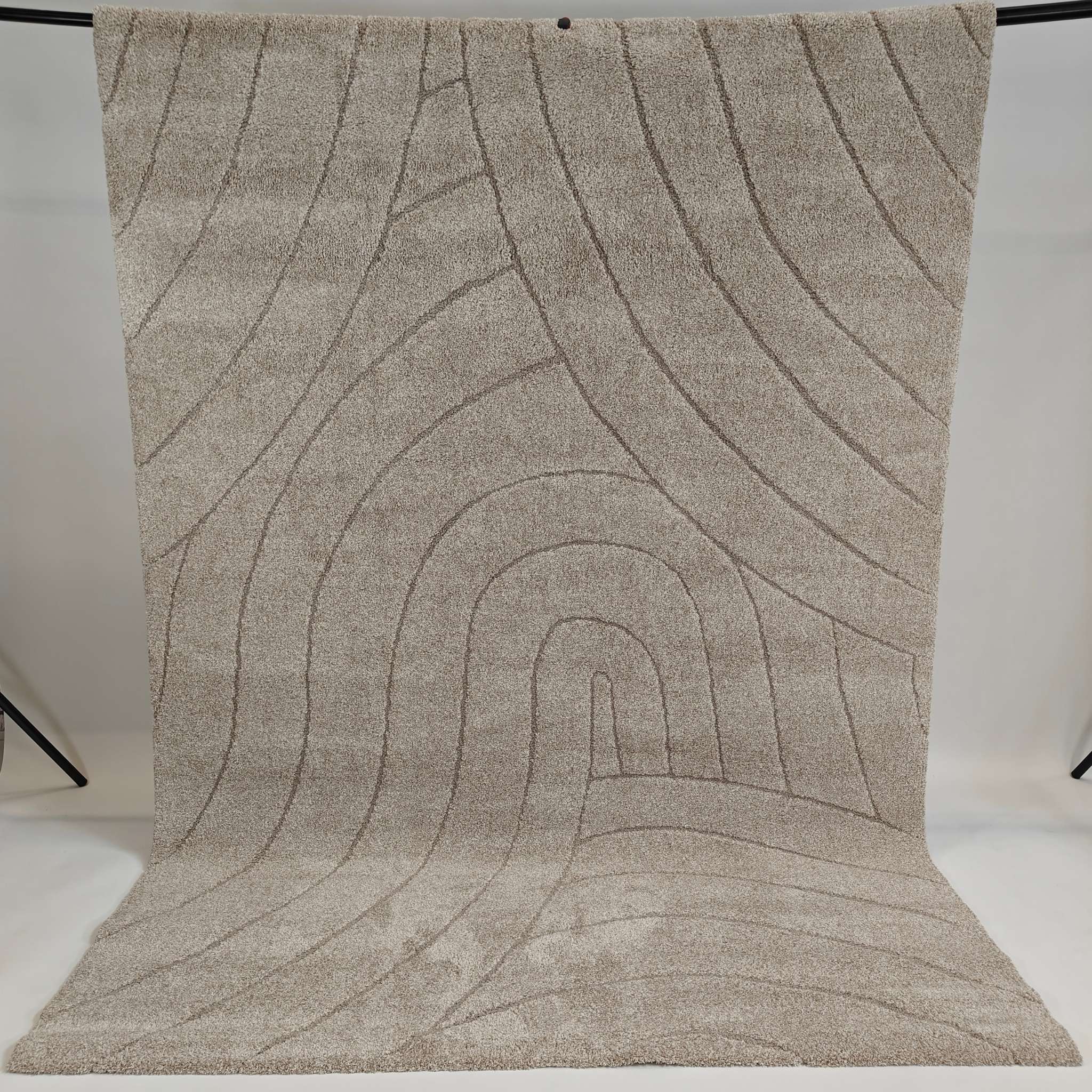 Silkkipilvi lyhytnukkainen matto - beige