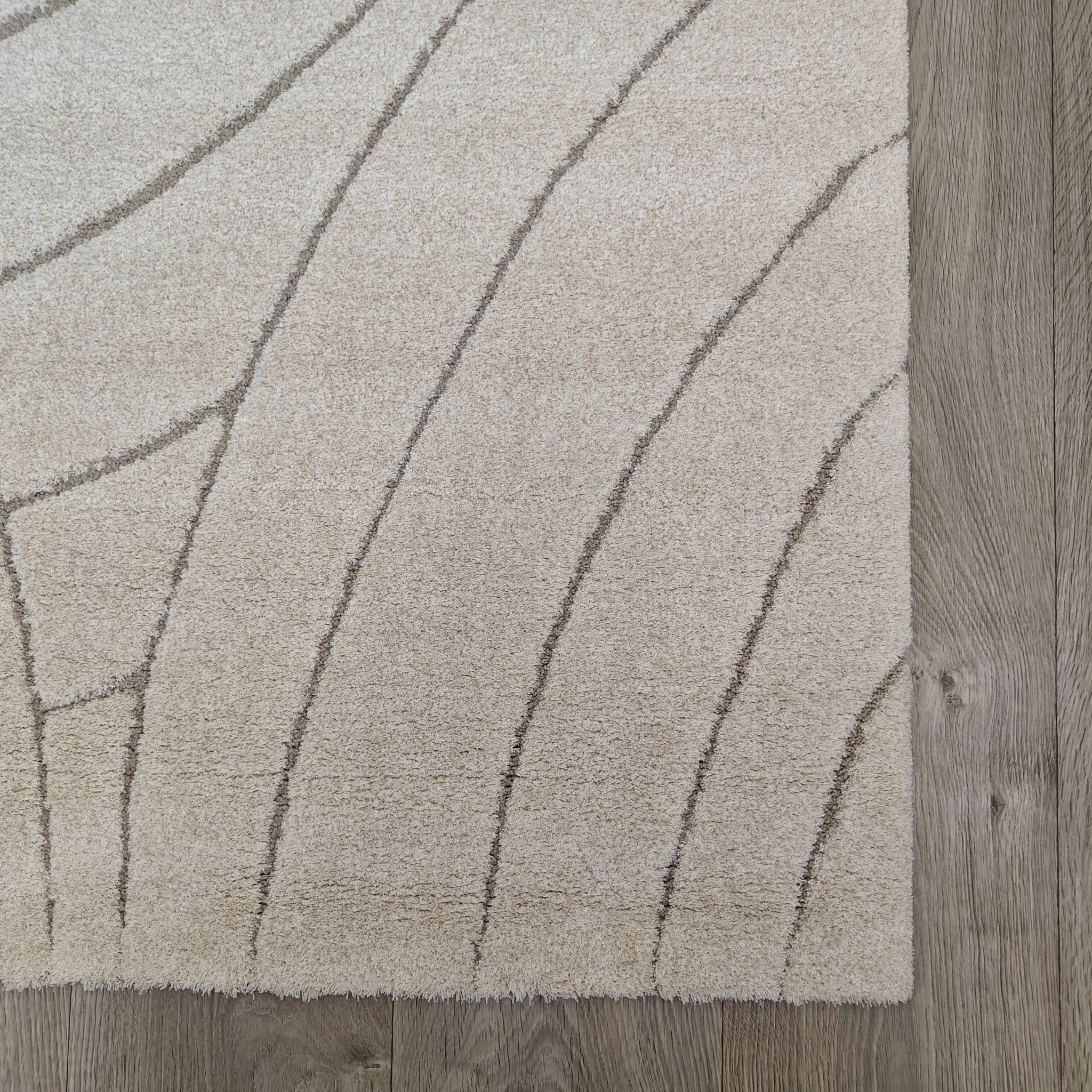 Silkkipilvi lyhytnukkainen matto - valkoinen