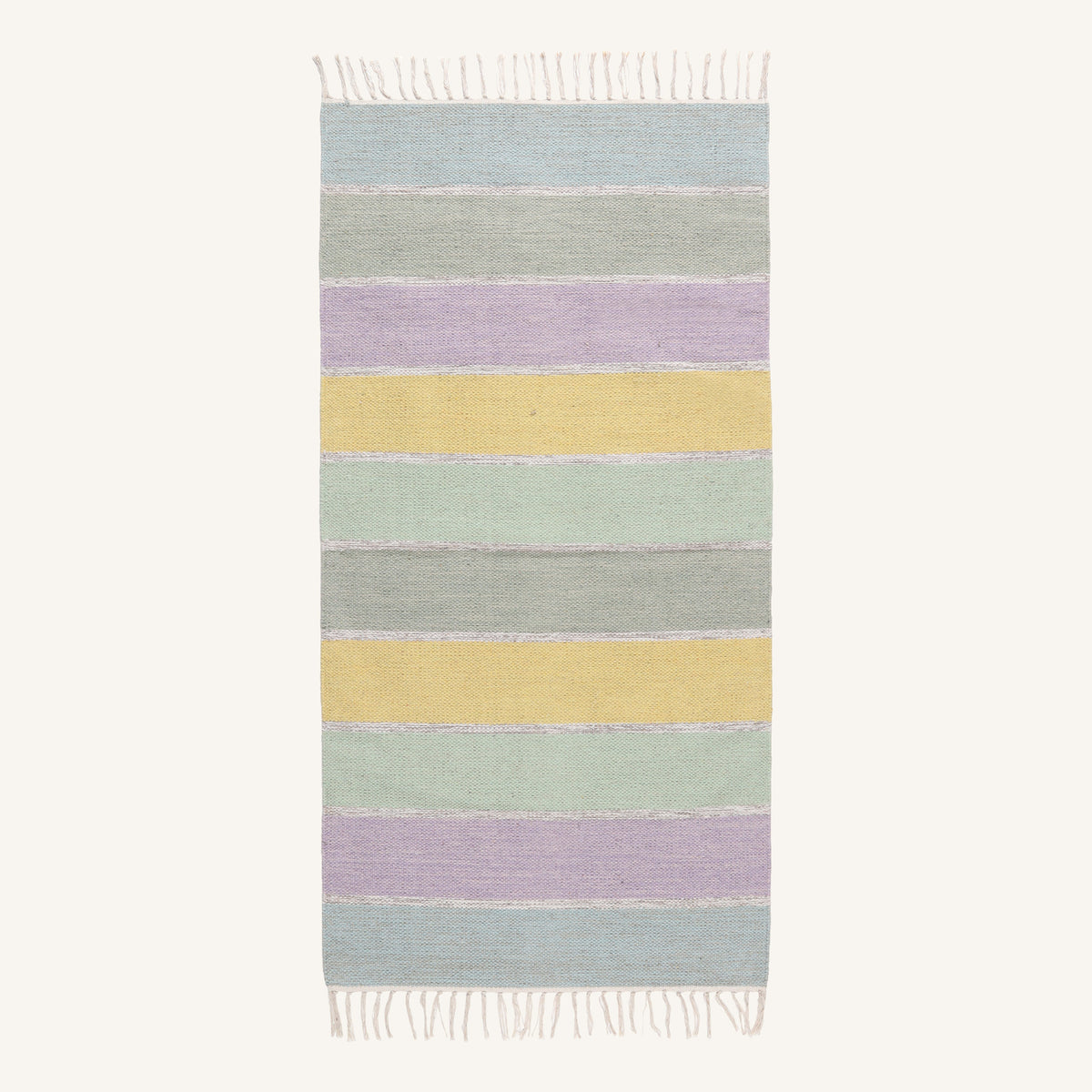 Skärhamn puuvillamatto - pastel