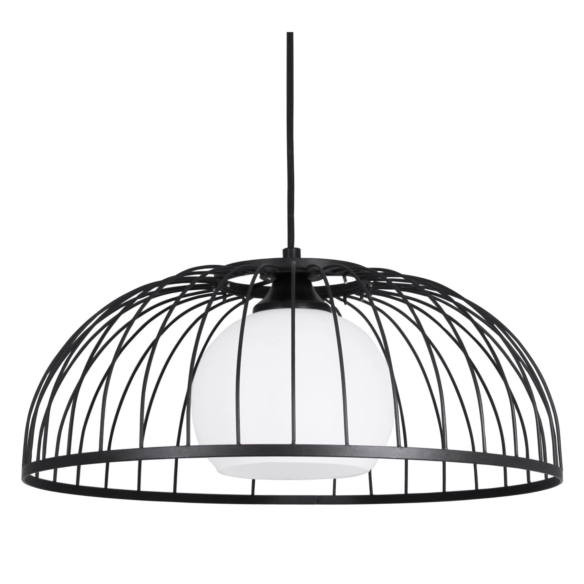Solario 334101-02 - Ceiling light - Black - White opal