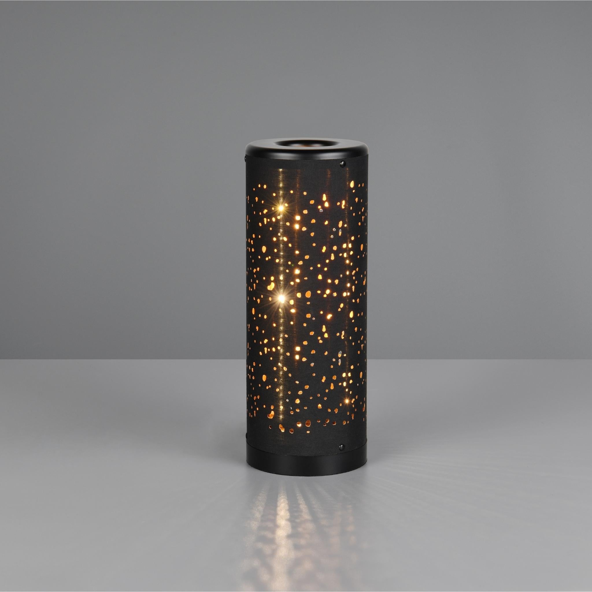 TRIO Taco LED pöytävalaisin - musta/kulta