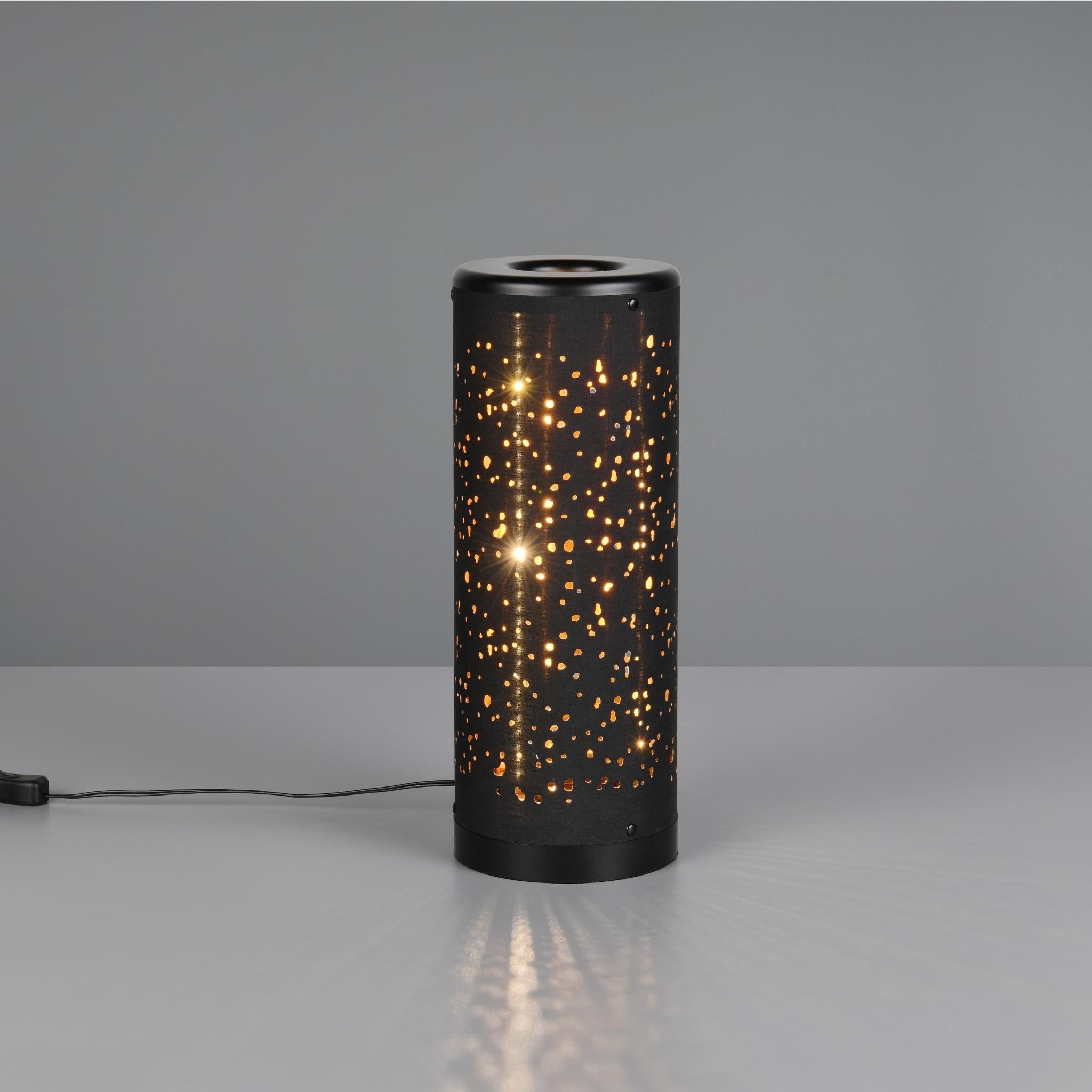 TRIO Taco LED pöytävalaisin - musta/kulta