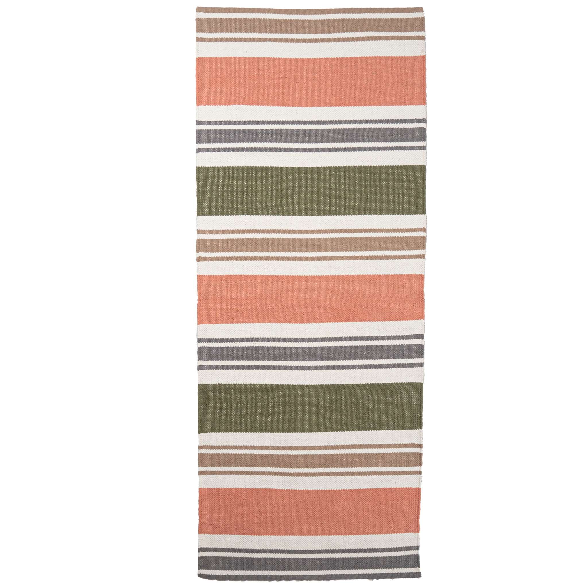 Tango Cotton rug - Coral