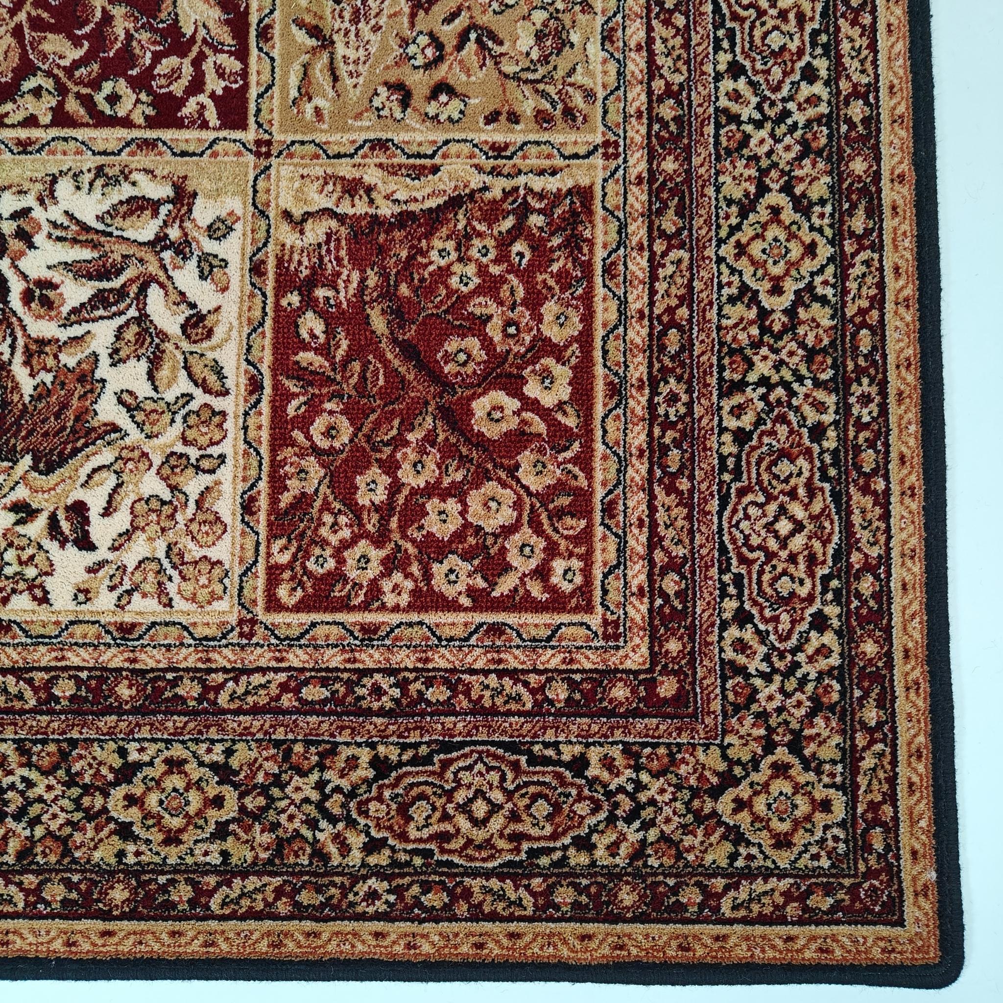 Timor Oriental Wool rug - black