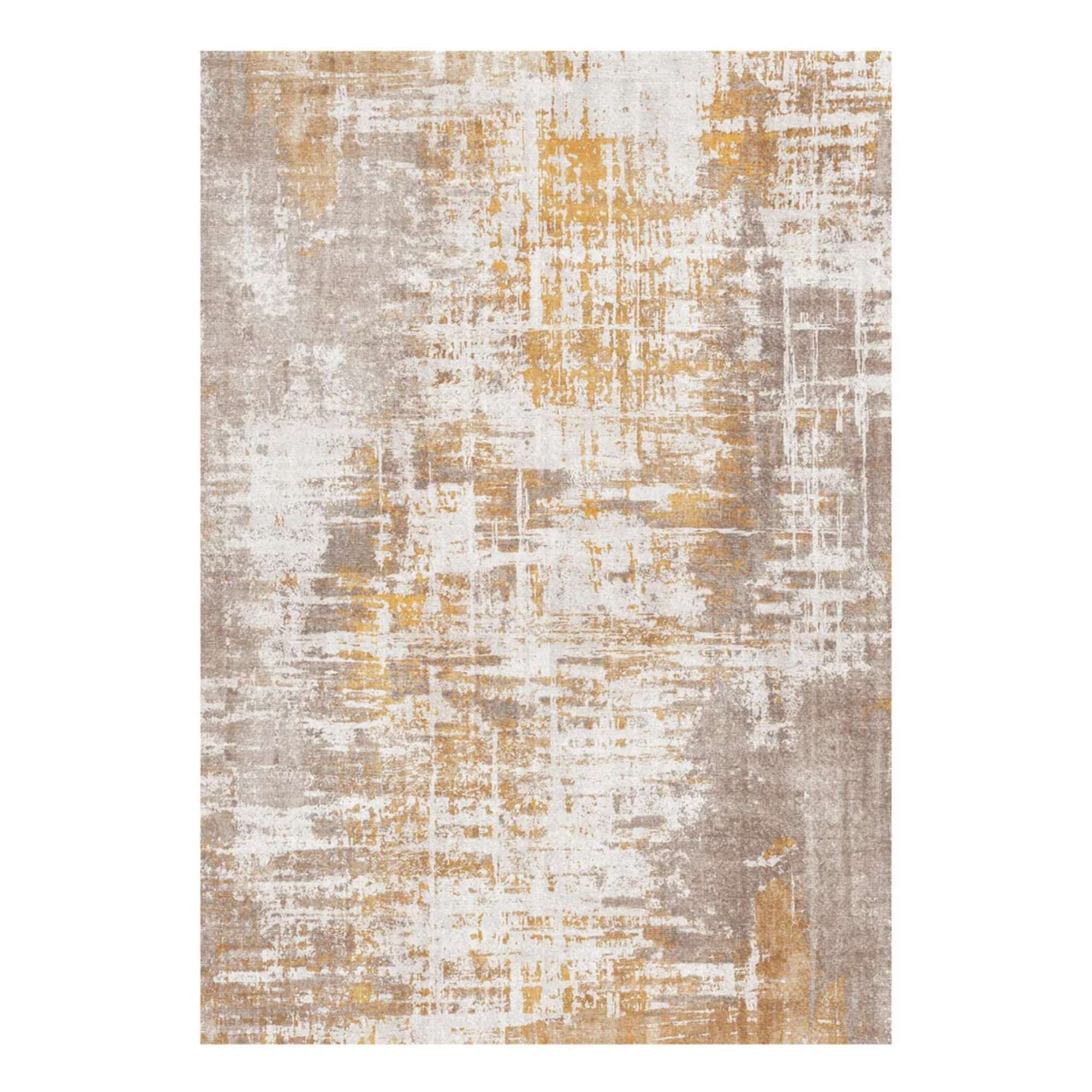 Thyme low pile Rug - yellow