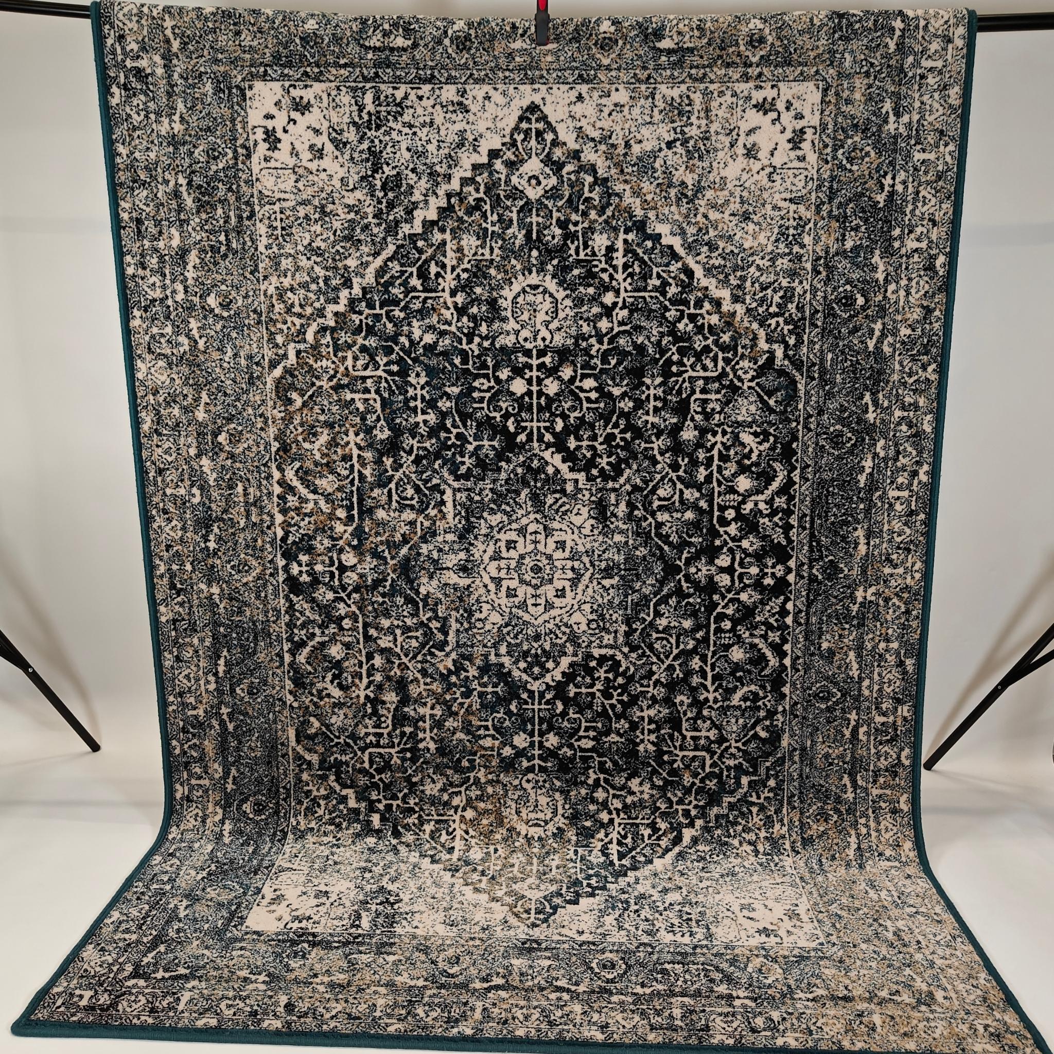 Torena itämainen villamatto - vihreä