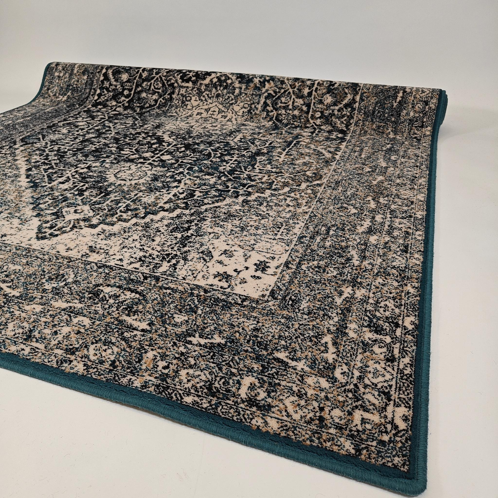 Torena itämainen villamatto - vihreä