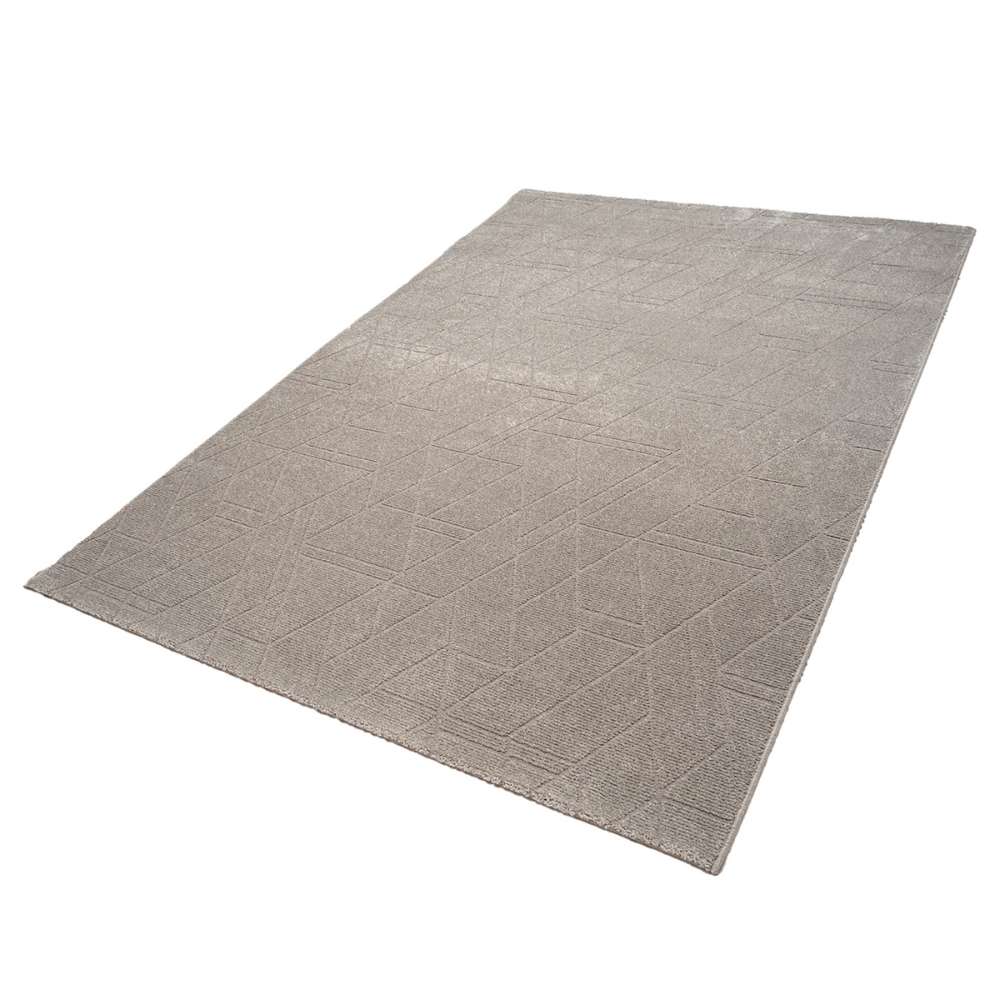 Toscana lyhytnukkainen matto - harmaa