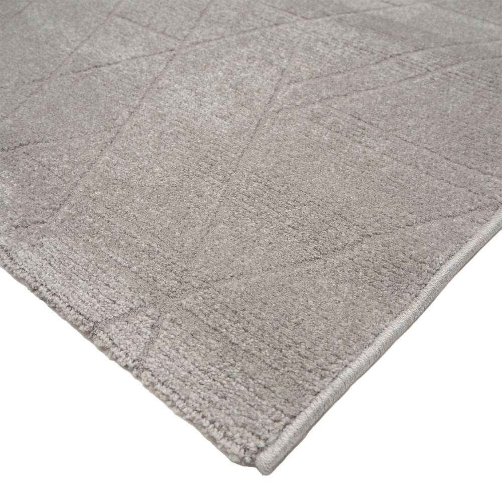 Toscana lyhytnukkainen matto - harmaa