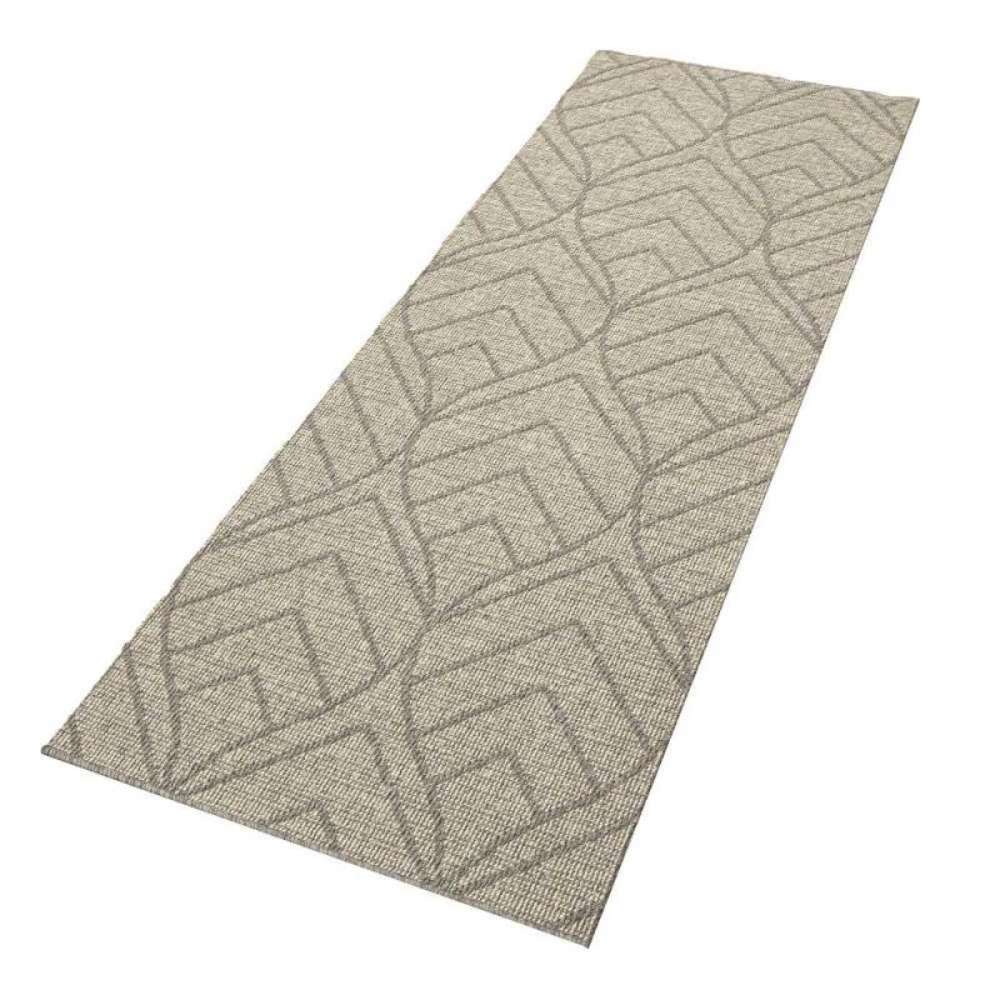 Ulpu Runner rug - light gray