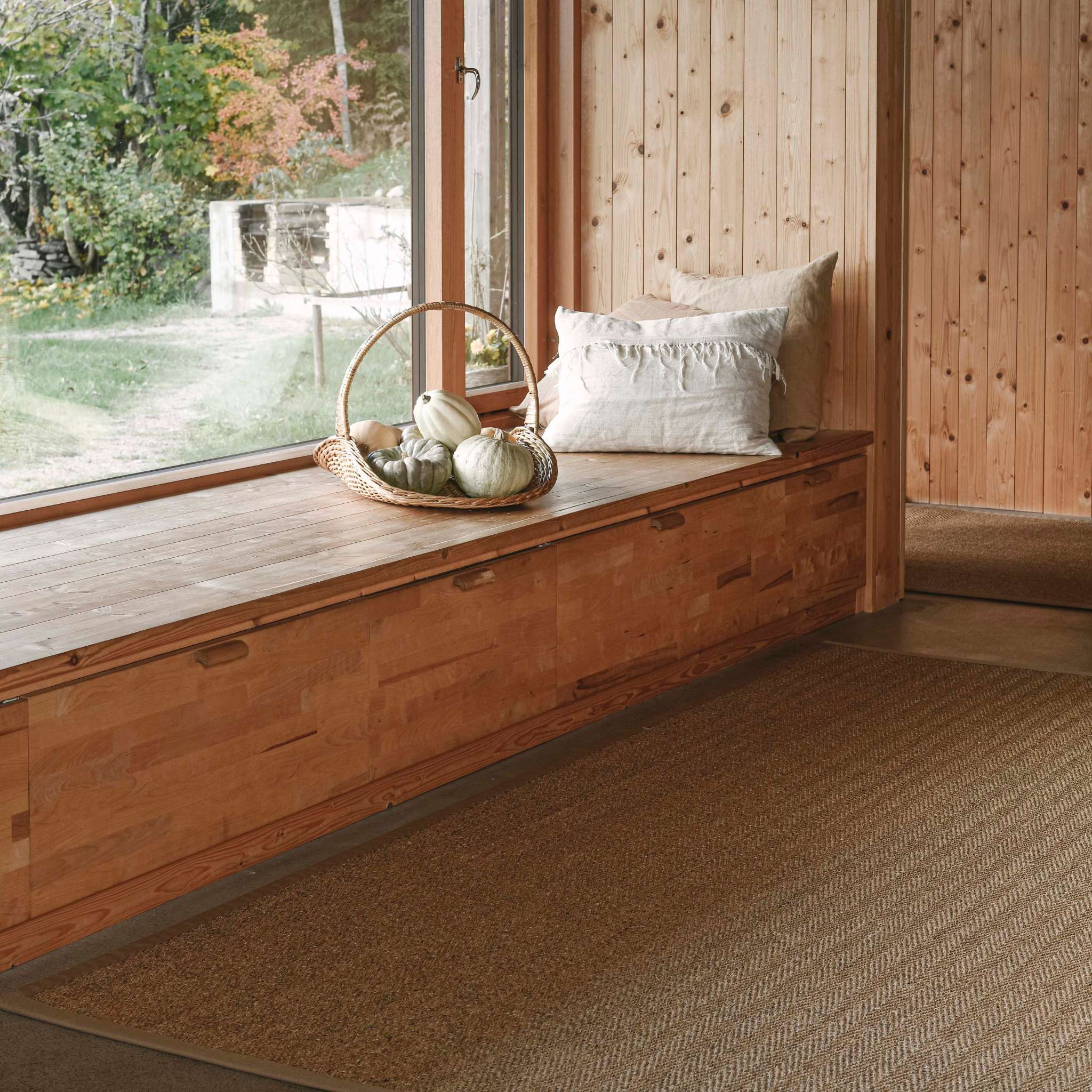 VM Carpet Barrakuda sisal, omalla mitalla - 6520 olki