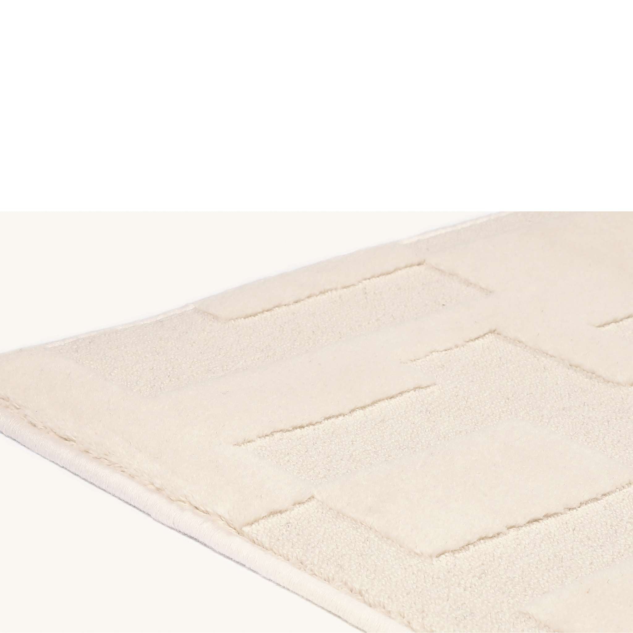 VM Carpet Domino matto, omalla mitalla - 110 valkoinen