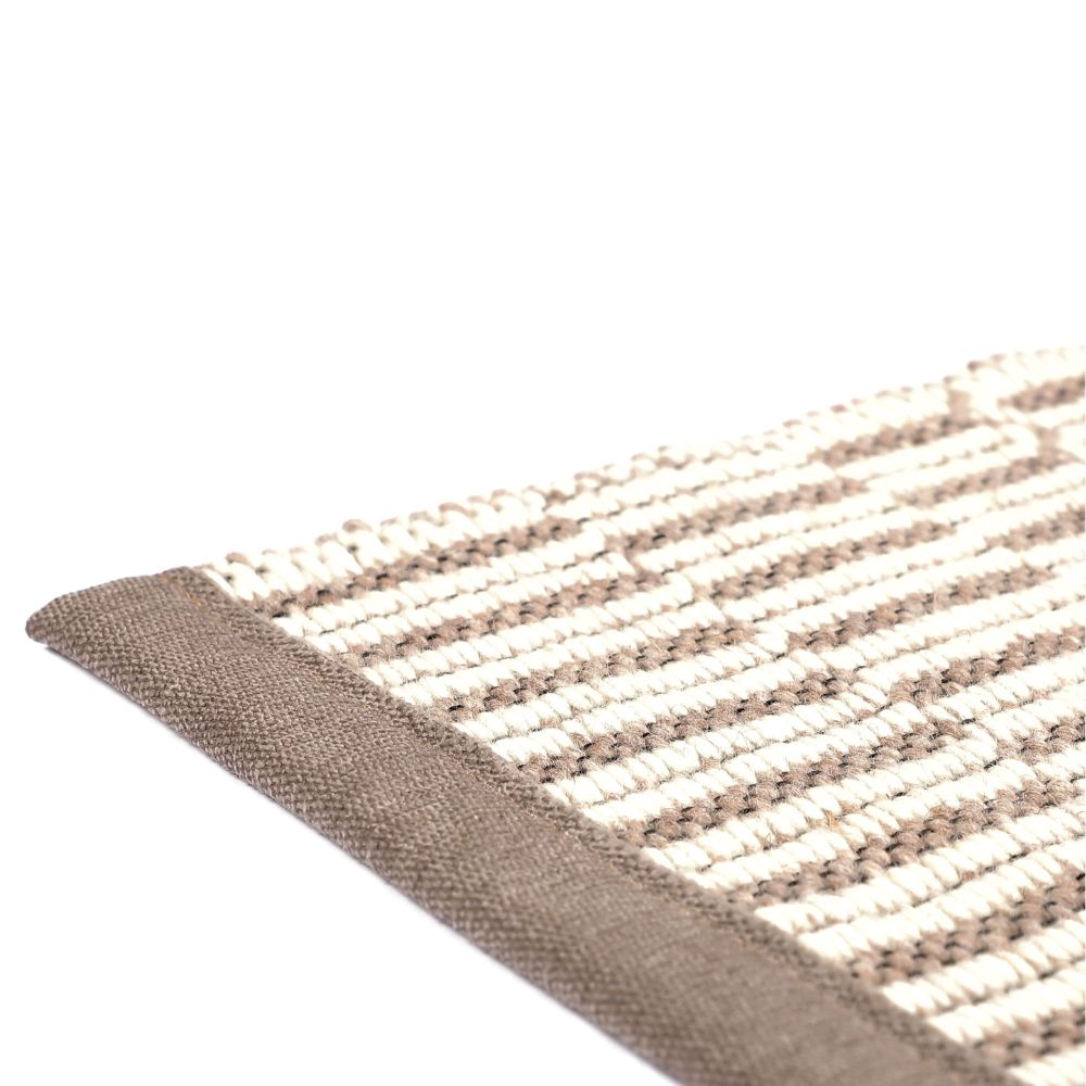 VM Carpet Duo Latua matto - 7172 valko-beige
