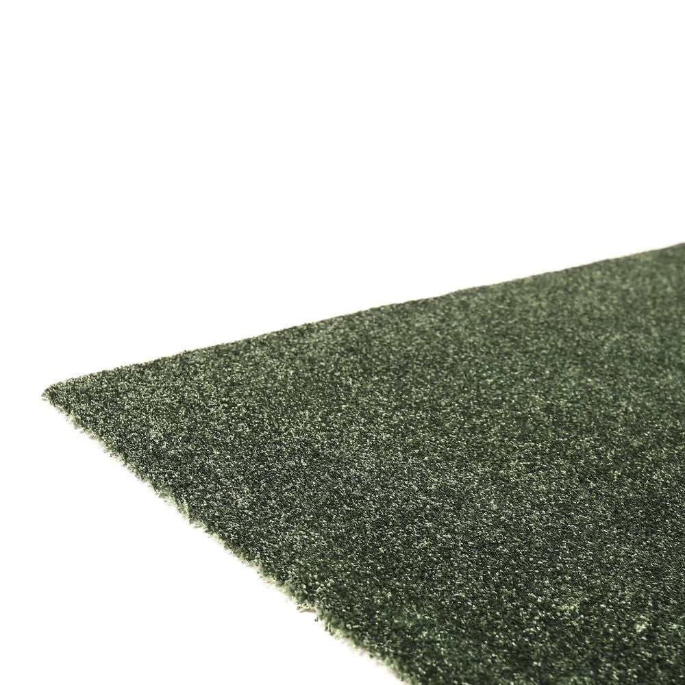 VM Carpet Hattara Rug, Custom Size - 28 dark green