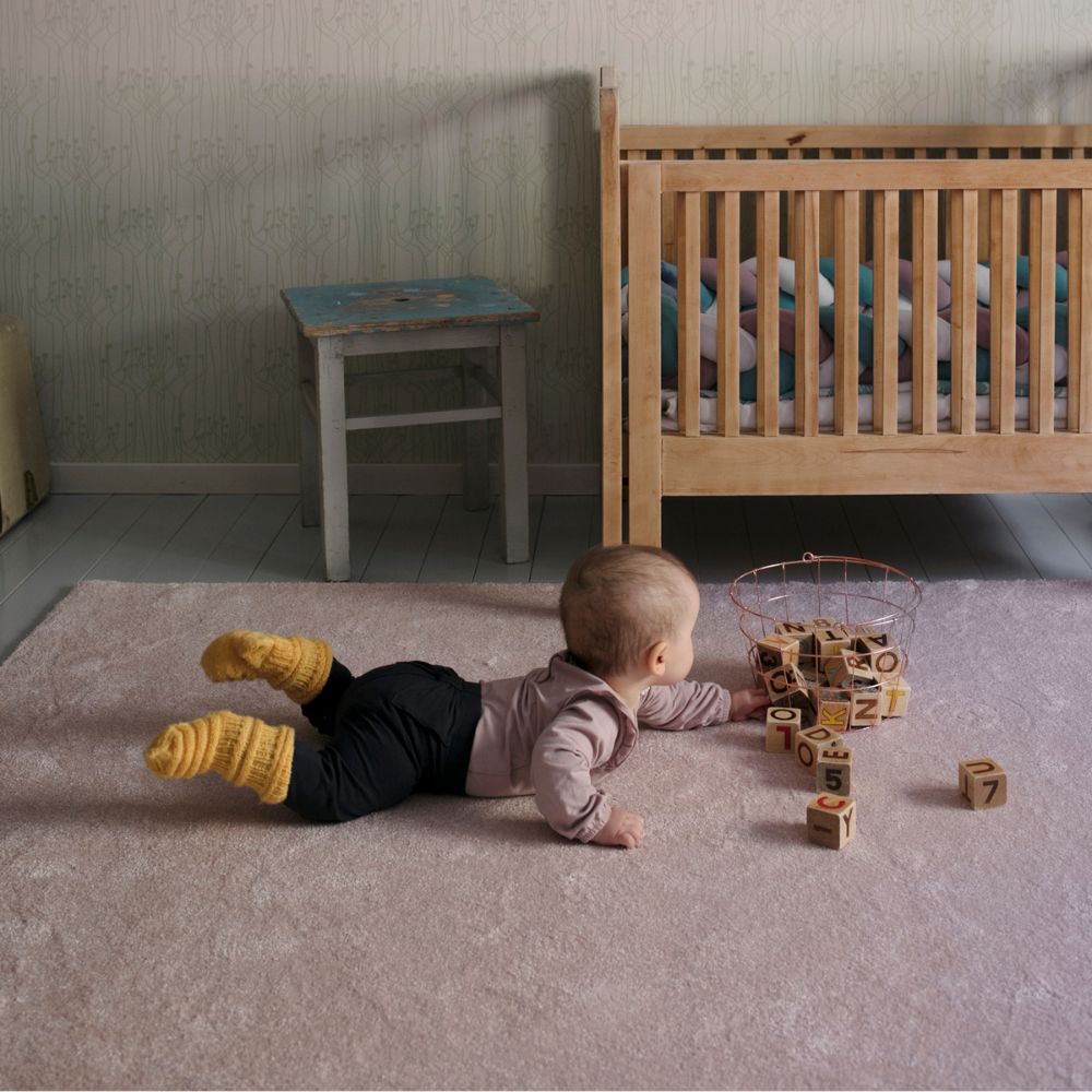 VM Carpet Hattara Rug, Custom Size - 63 pink