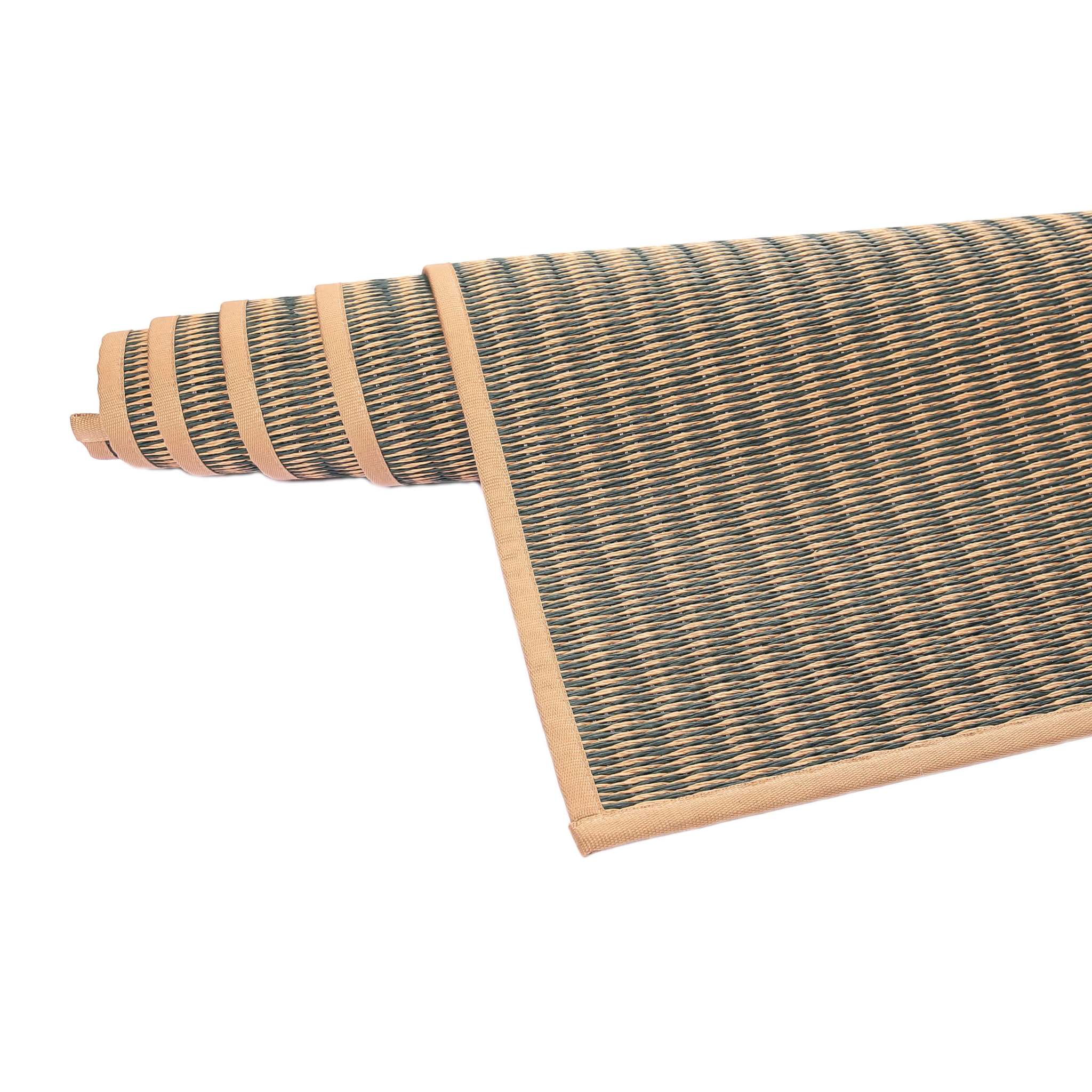 VM Carpet Kelo matto, omalla mitalla - 76/72 vihreä/beige