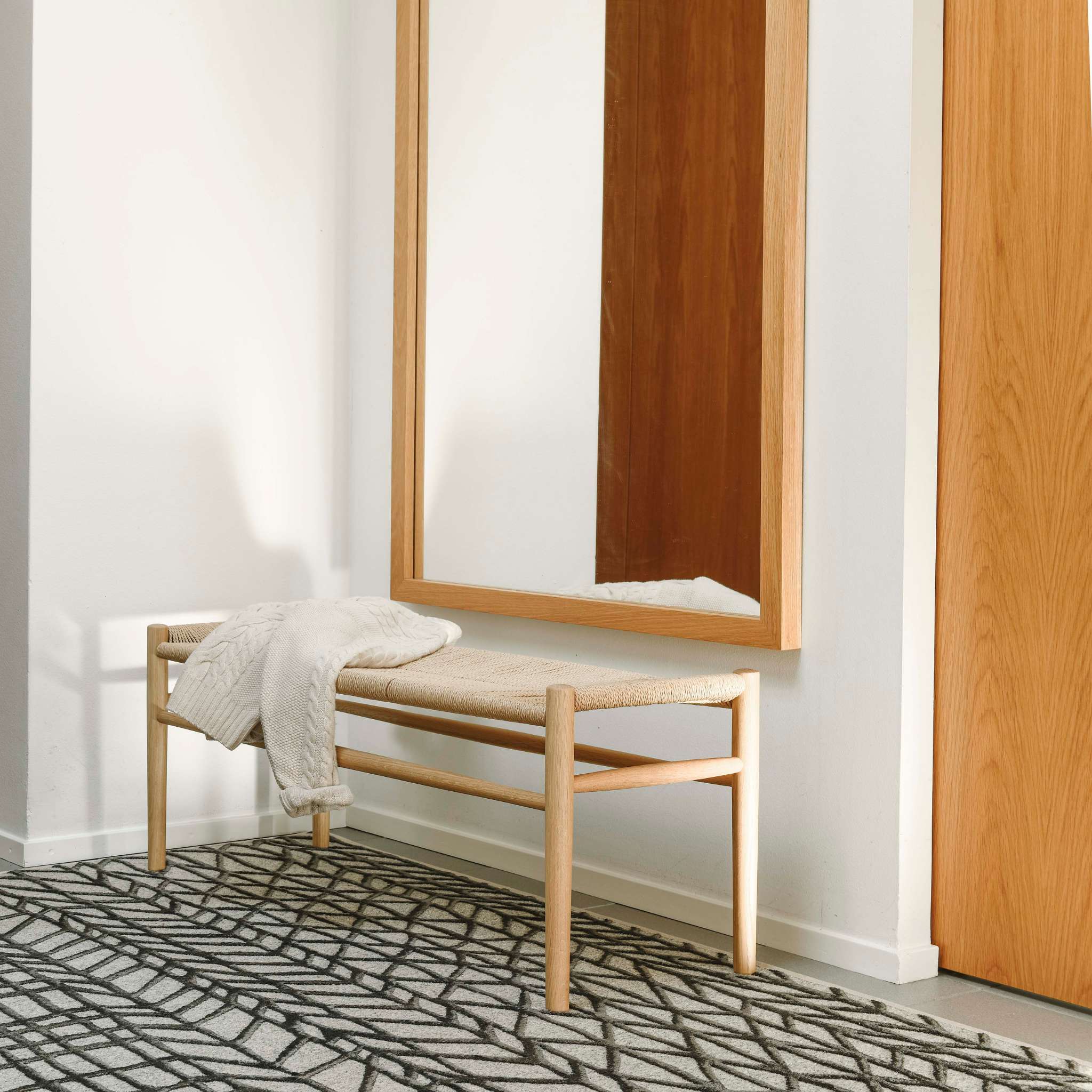 VM Carpet Lastu Rug - 5 brown