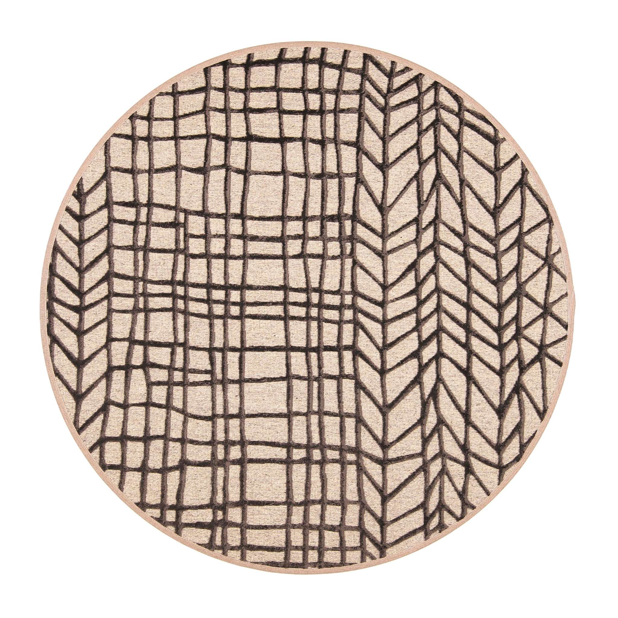 VM Carpet Lastu Rug - 5 brown