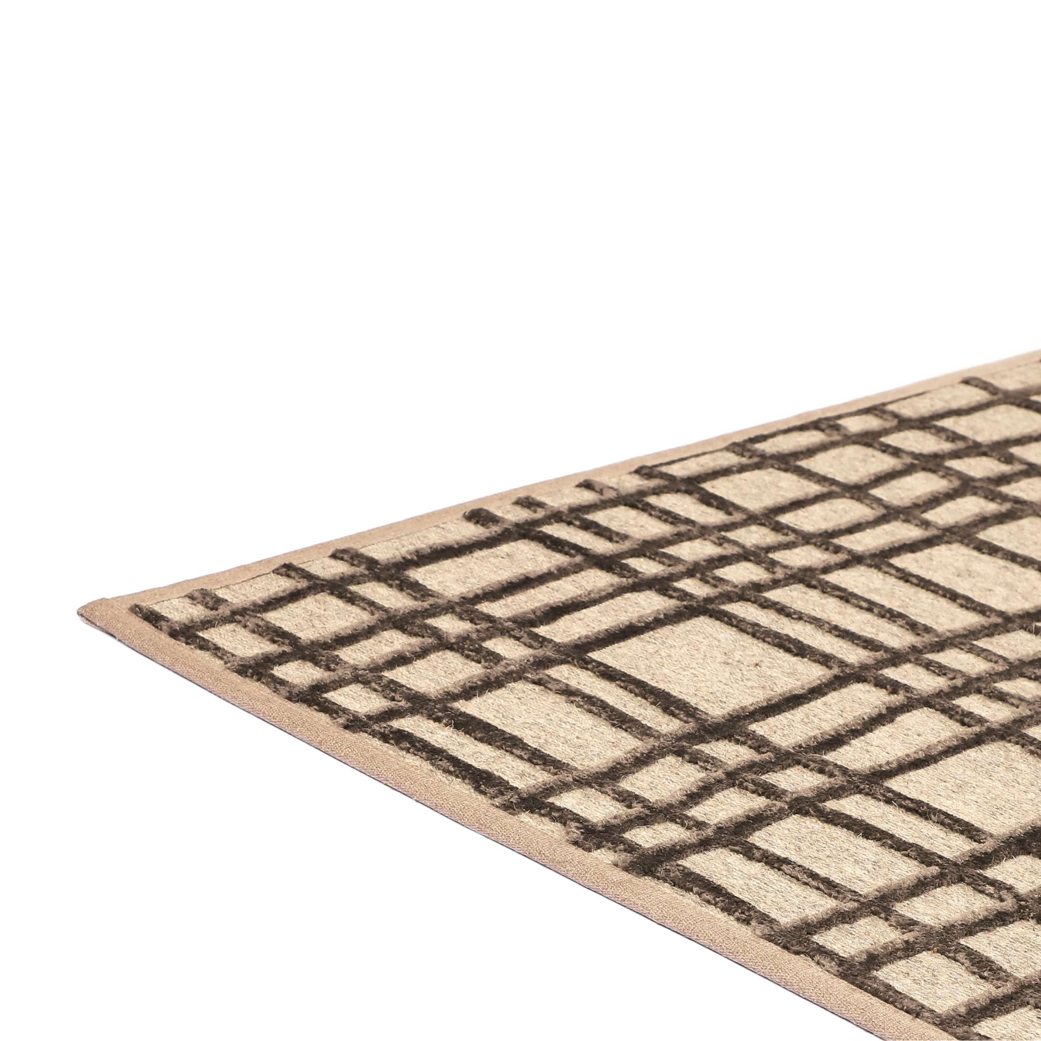 VM Carpet Lastu Rug - 5 brown