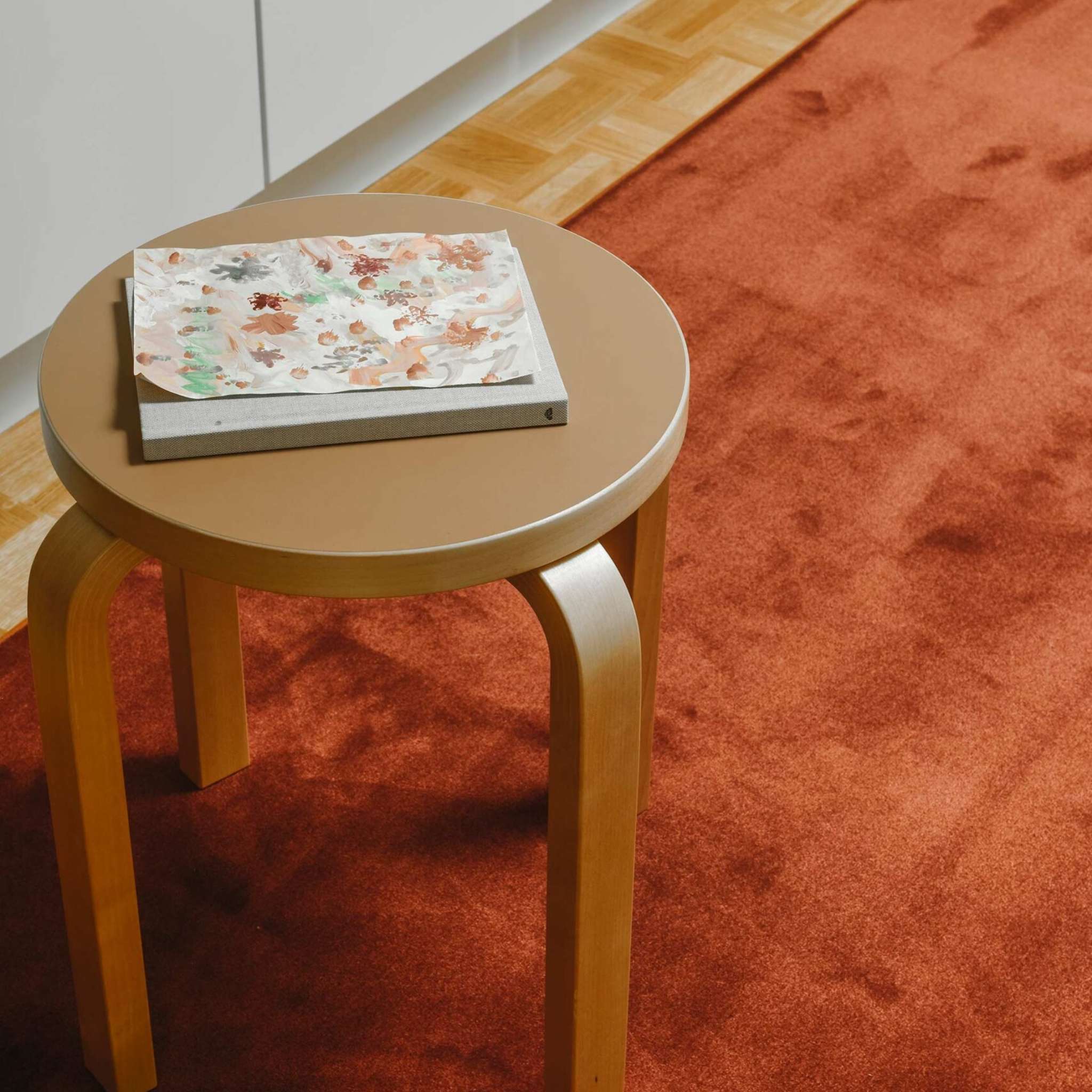 VM Carpet Usva matto, omalla mitalla - 175 poltettu oranssi