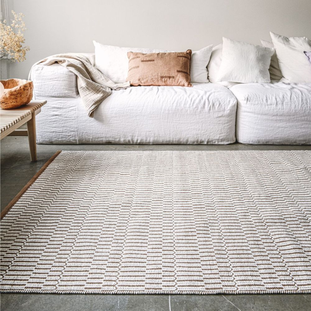 VM Carpet Duo Latua Rug - 7173 white-copper