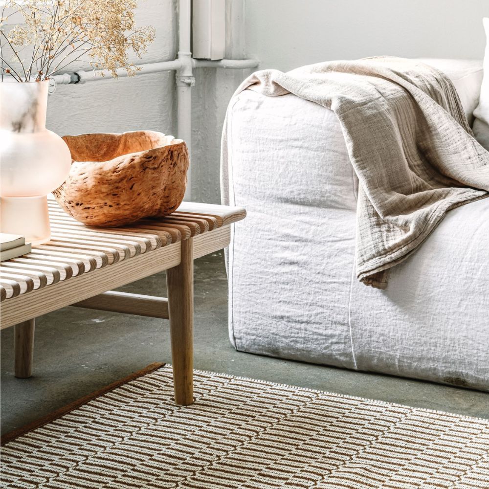 VM Carpet Duo Latua Rug - 7173 white-copper