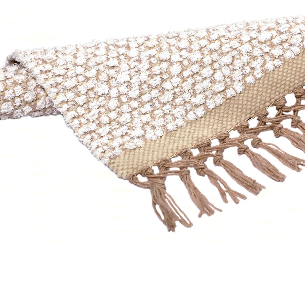 VM Carpet Duo Popcorn matto - 7171 valkoinen