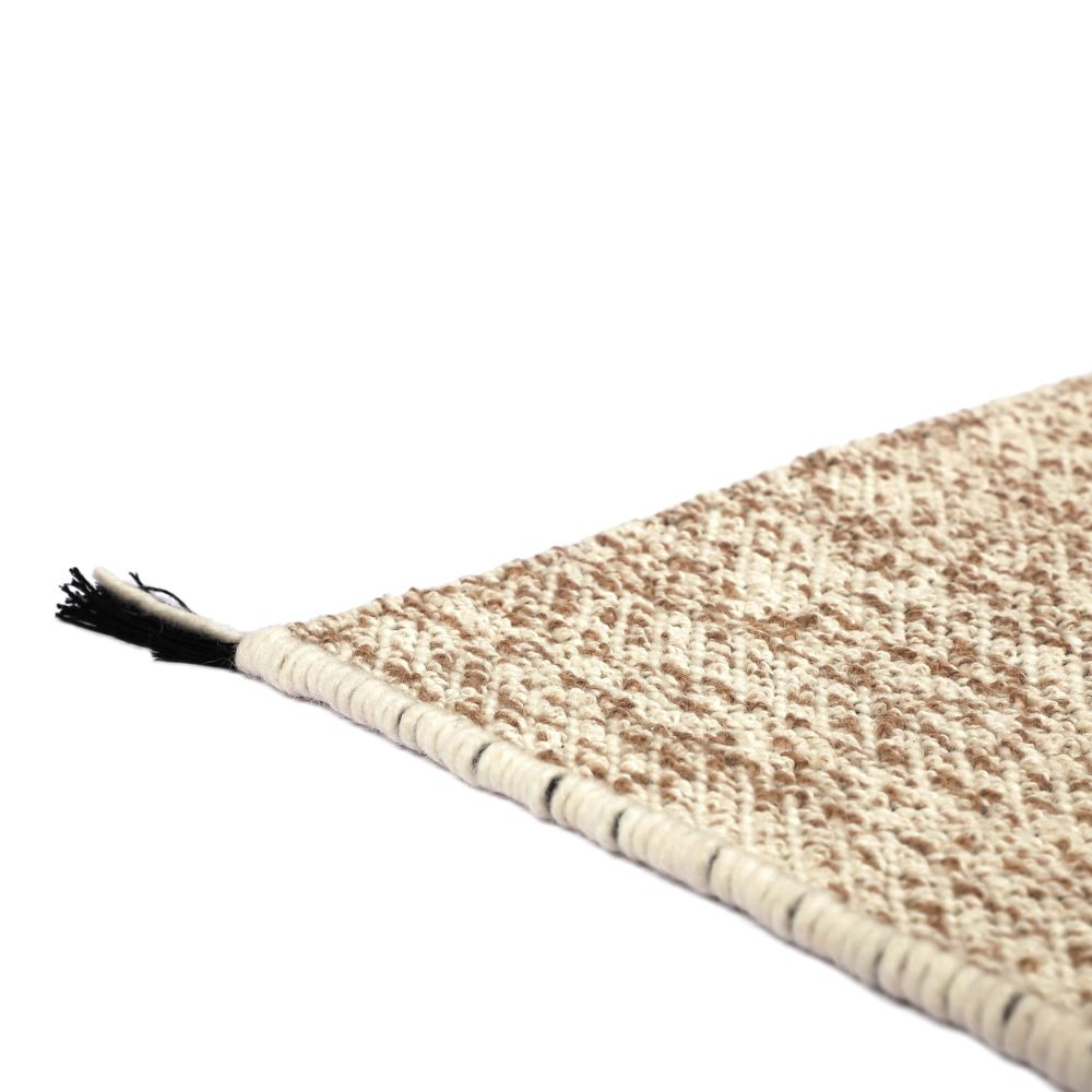 VM Carpet Duo Rae matto - 7371 kupari-valkoinen