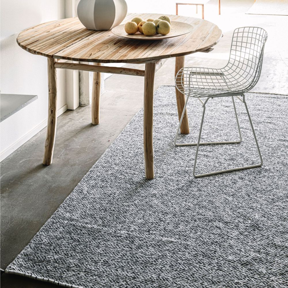 VM Carpet Duo Rae matto - 7971 musta-valkoinen